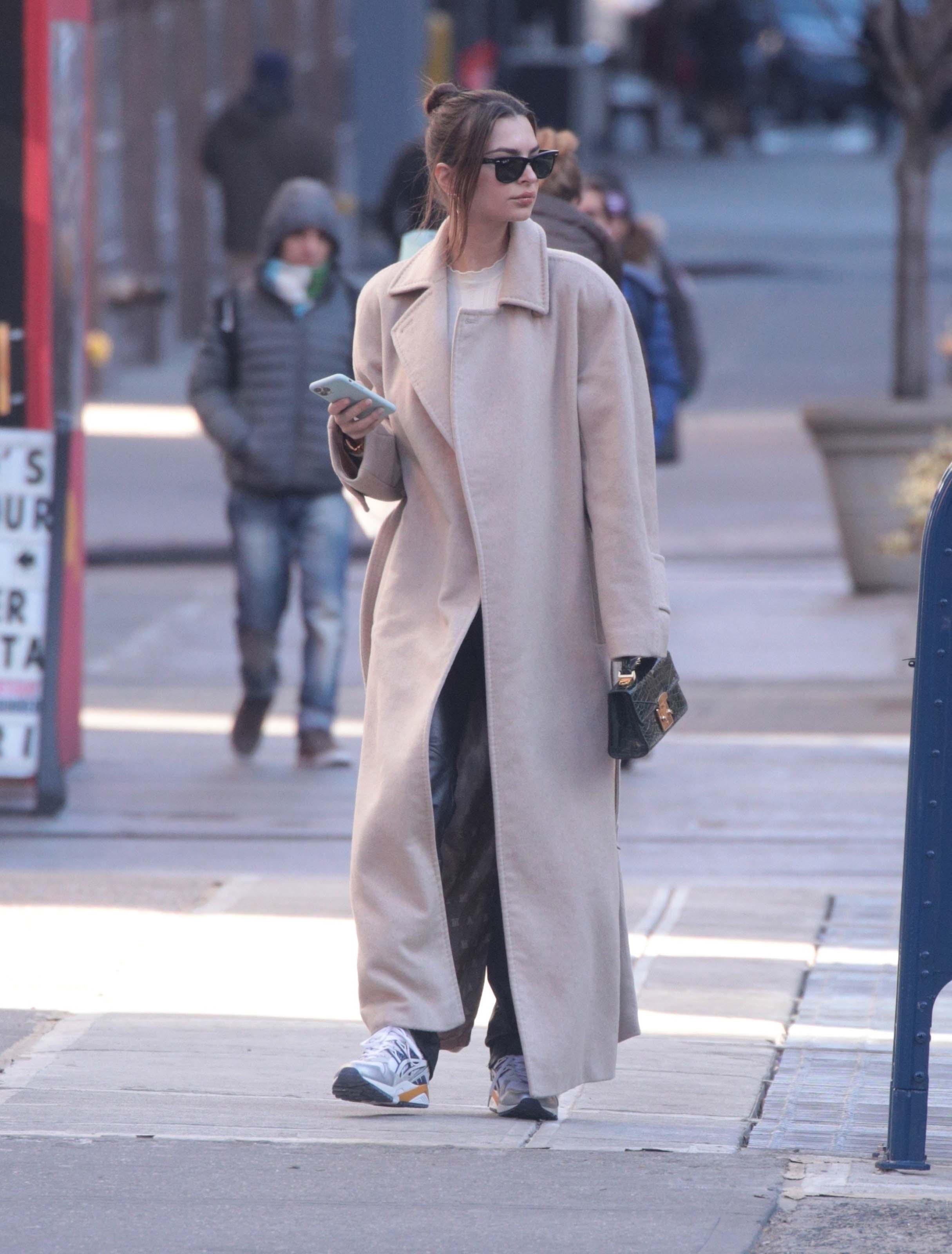 Emily Ratajkowski out in New York