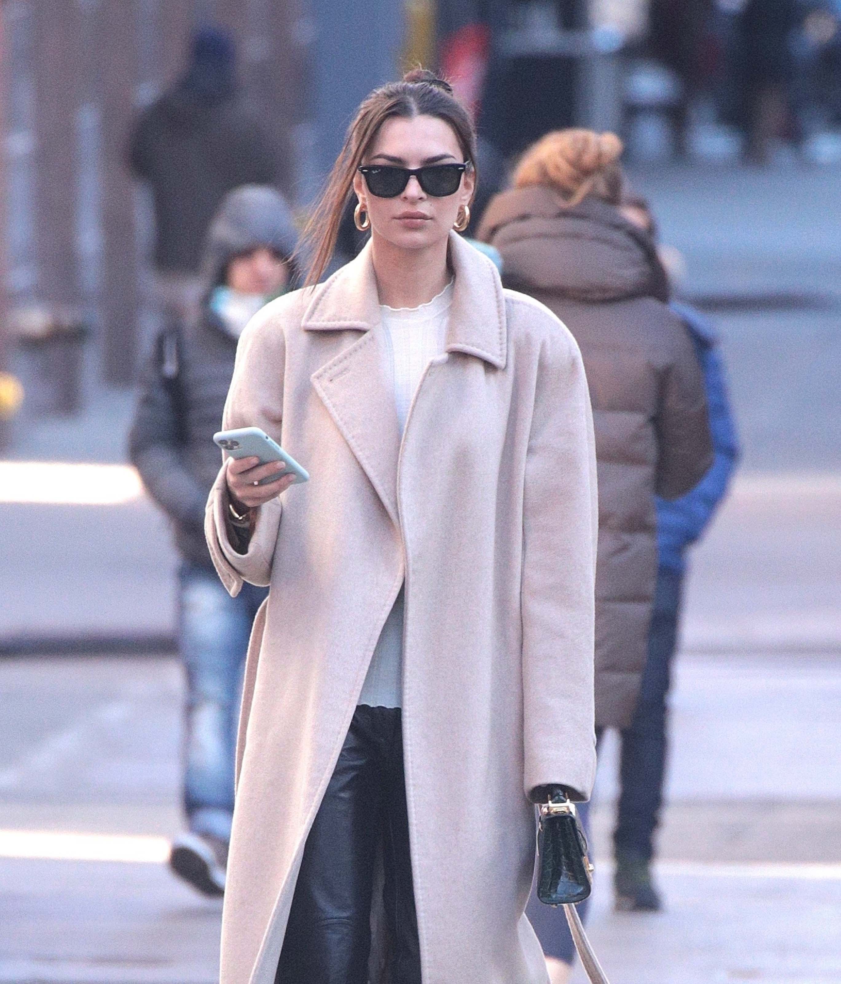 Emily Ratajkowski out in New York