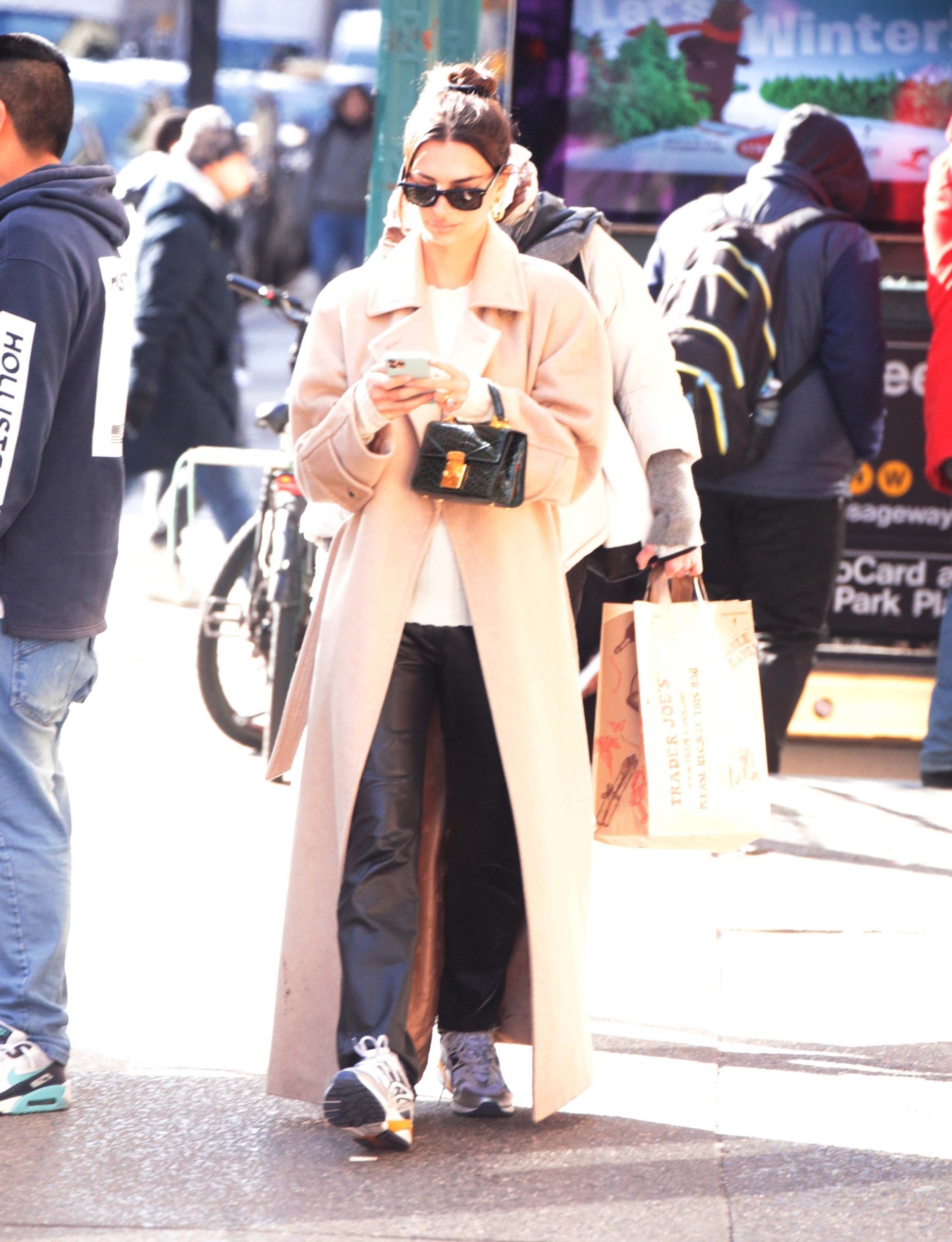 Emily Ratajkowski out in New York