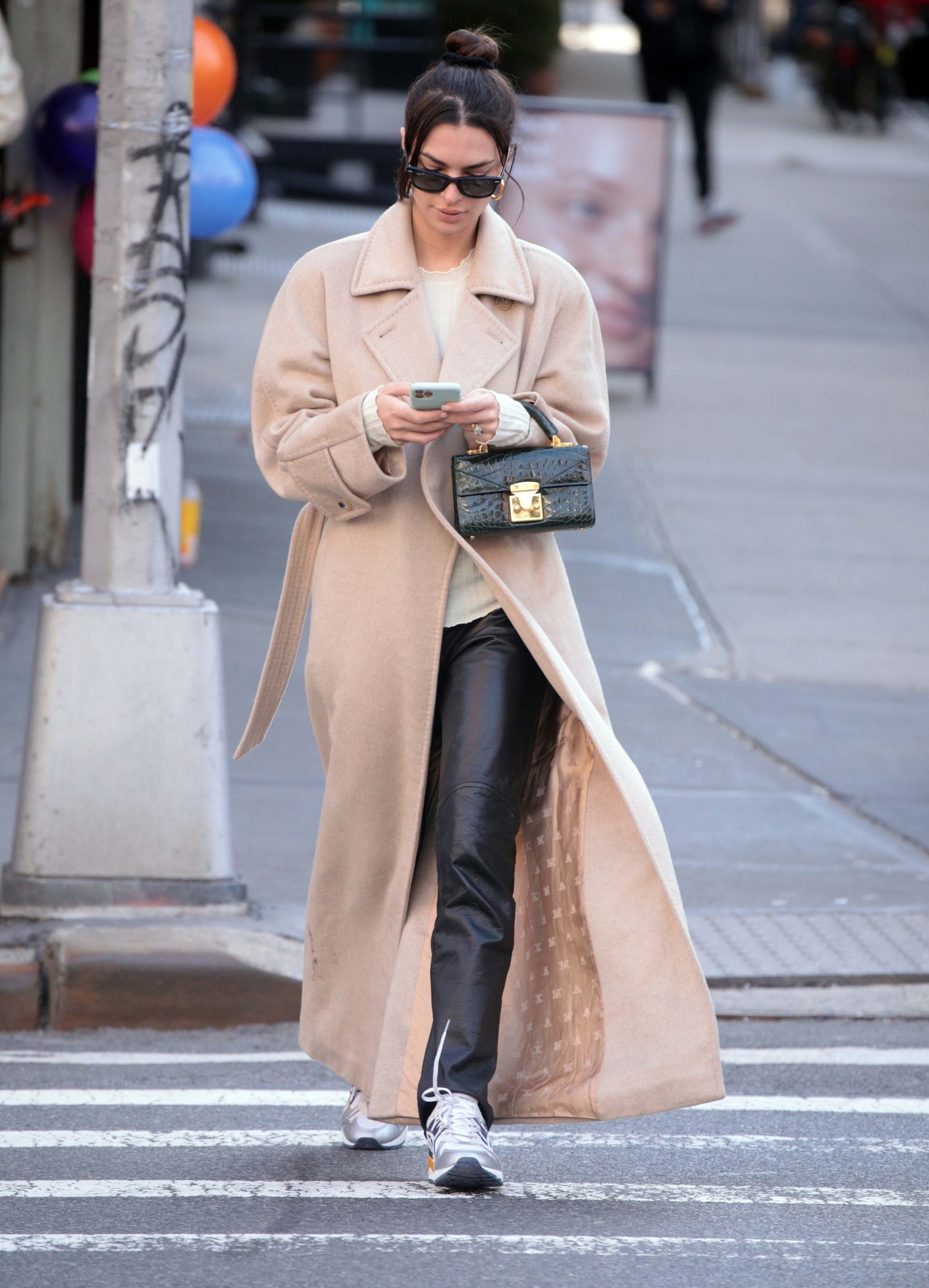 Emily Ratajkowski out in New York