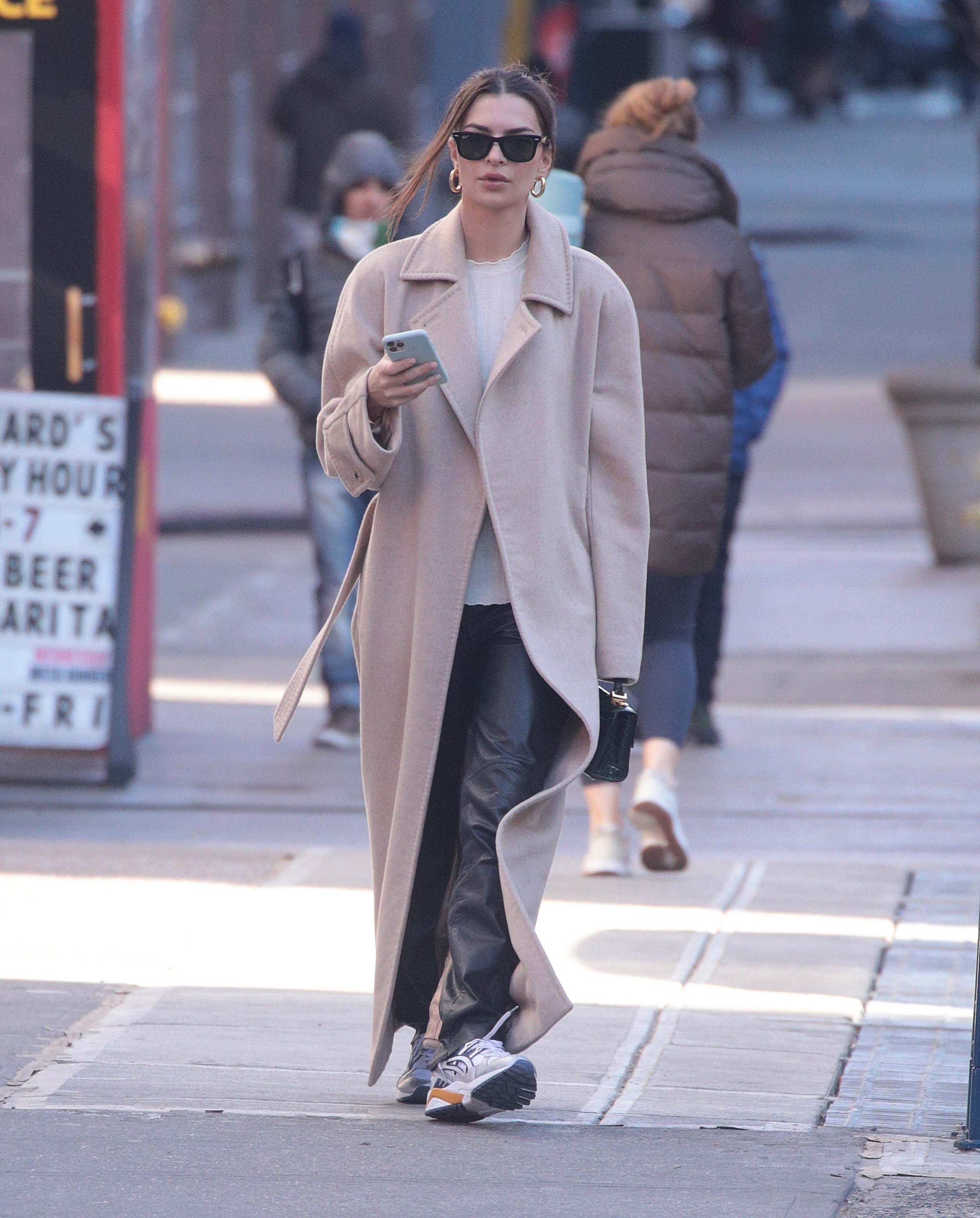 Emily Ratajkowski out in New York