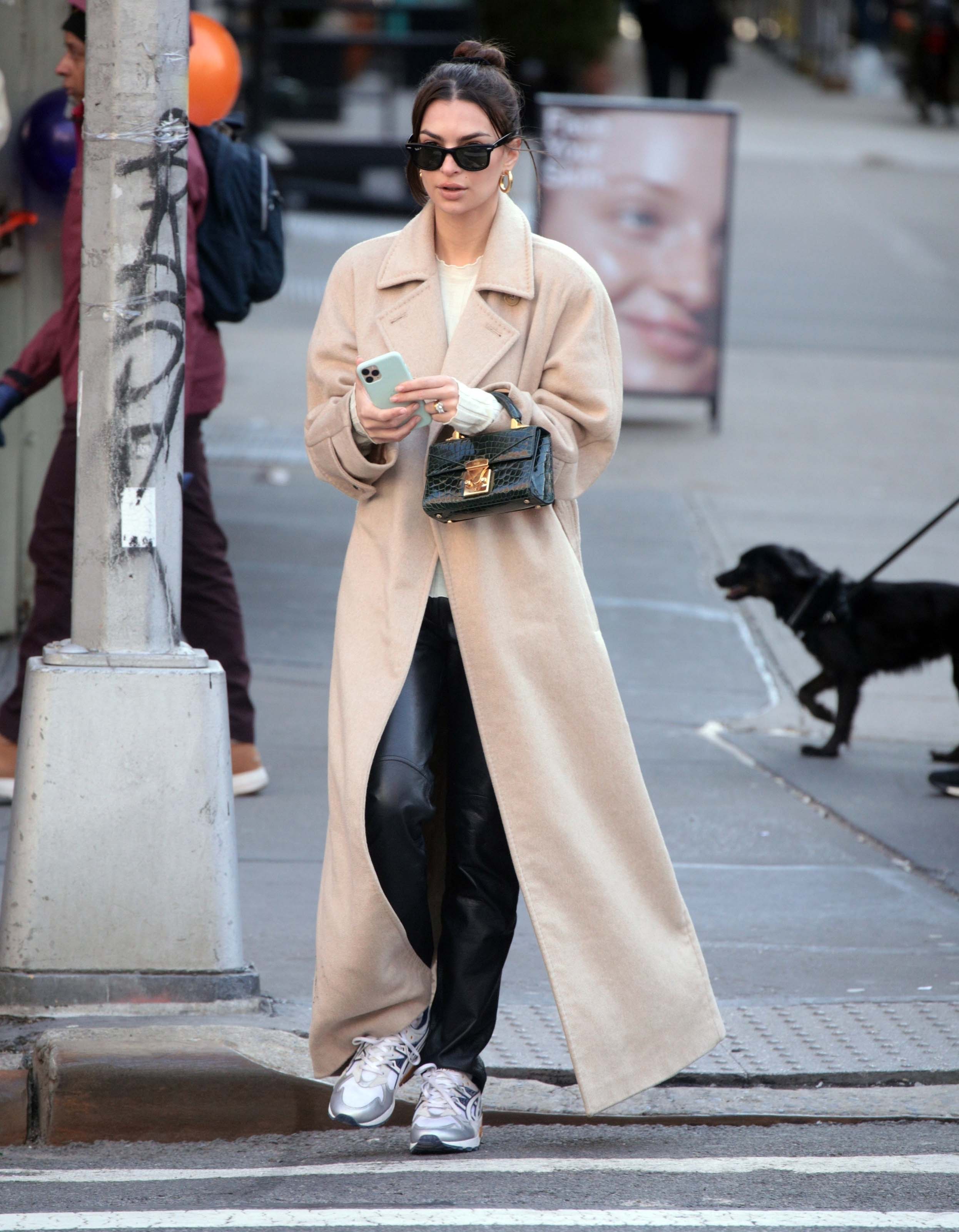 Emily Ratajkowski out in New York