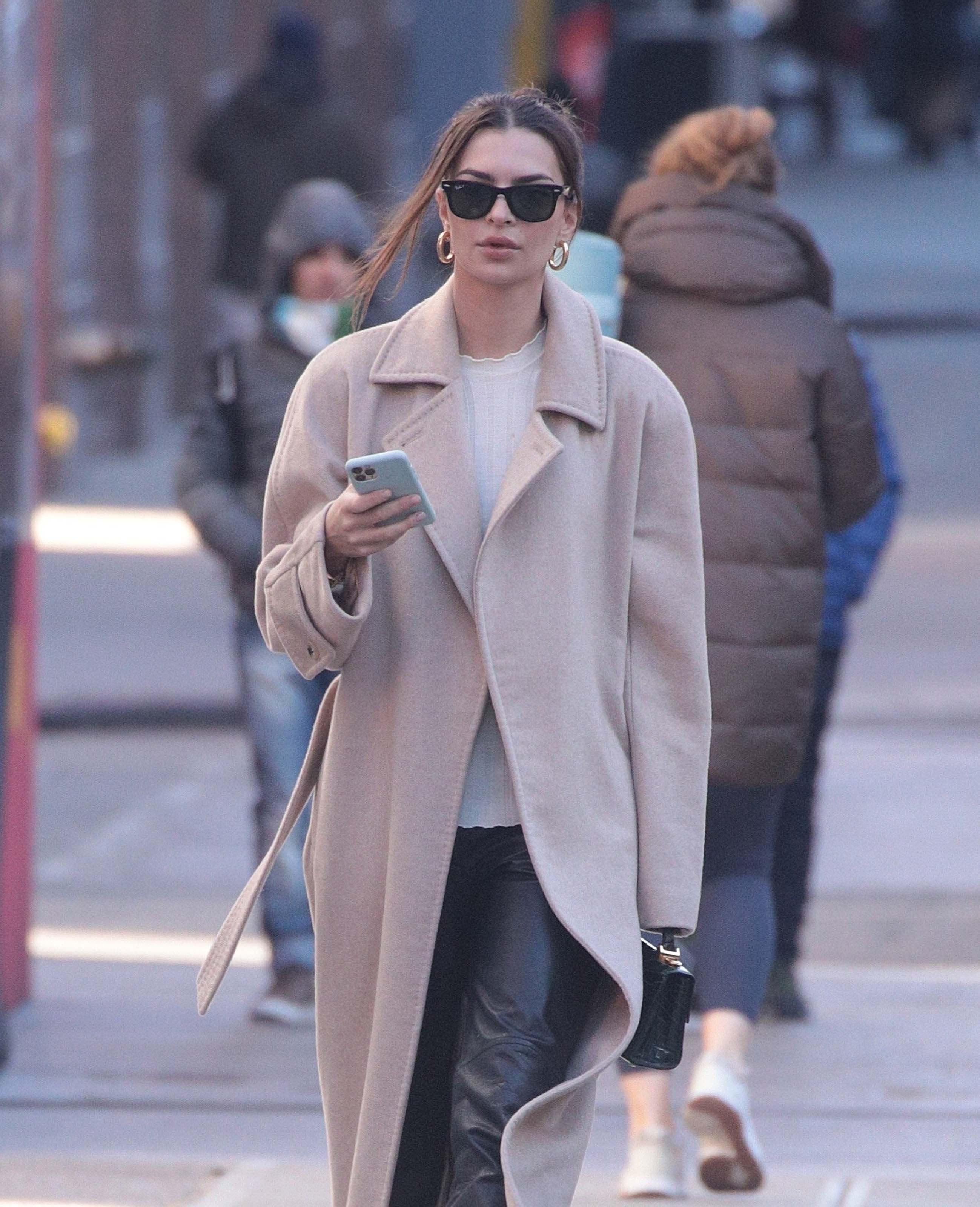 Emily Ratajkowski out in New York