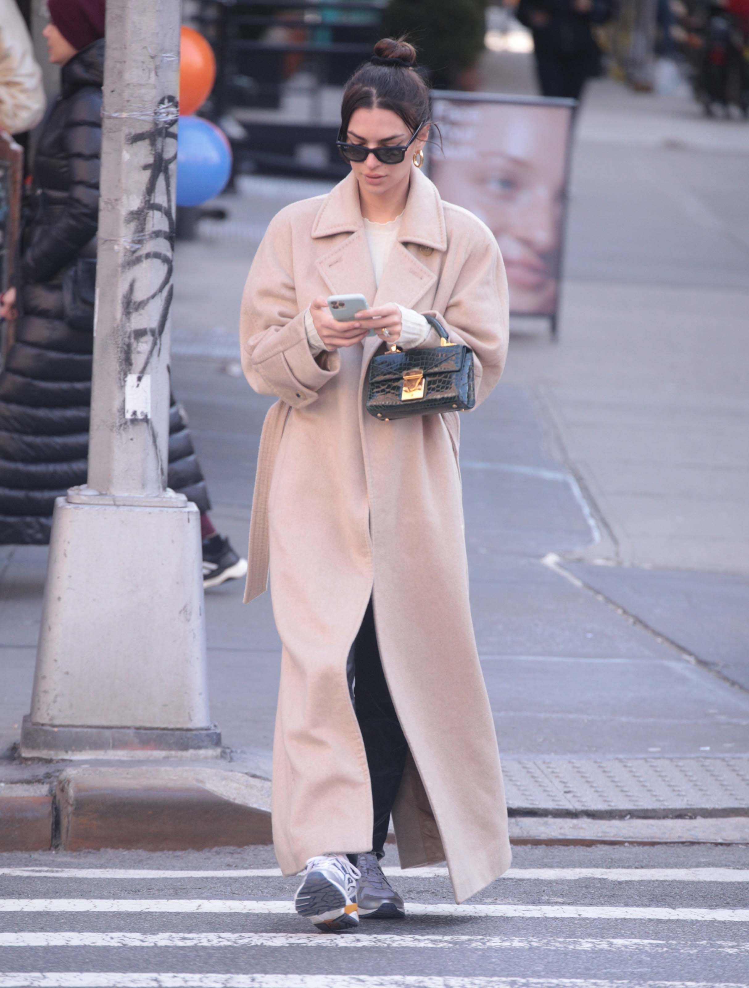 Emily Ratajkowski out in New York