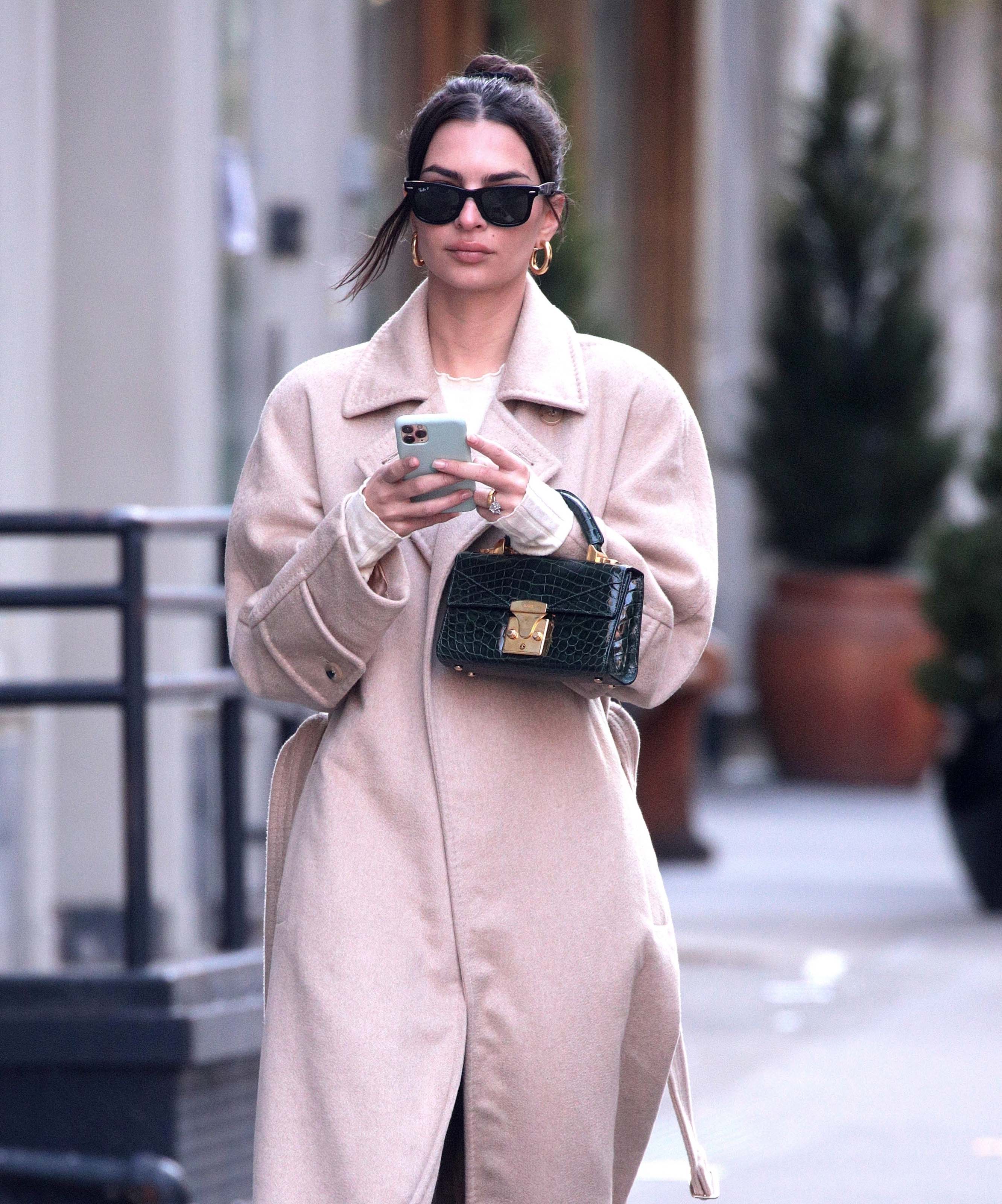 Emily Ratajkowski out in New York