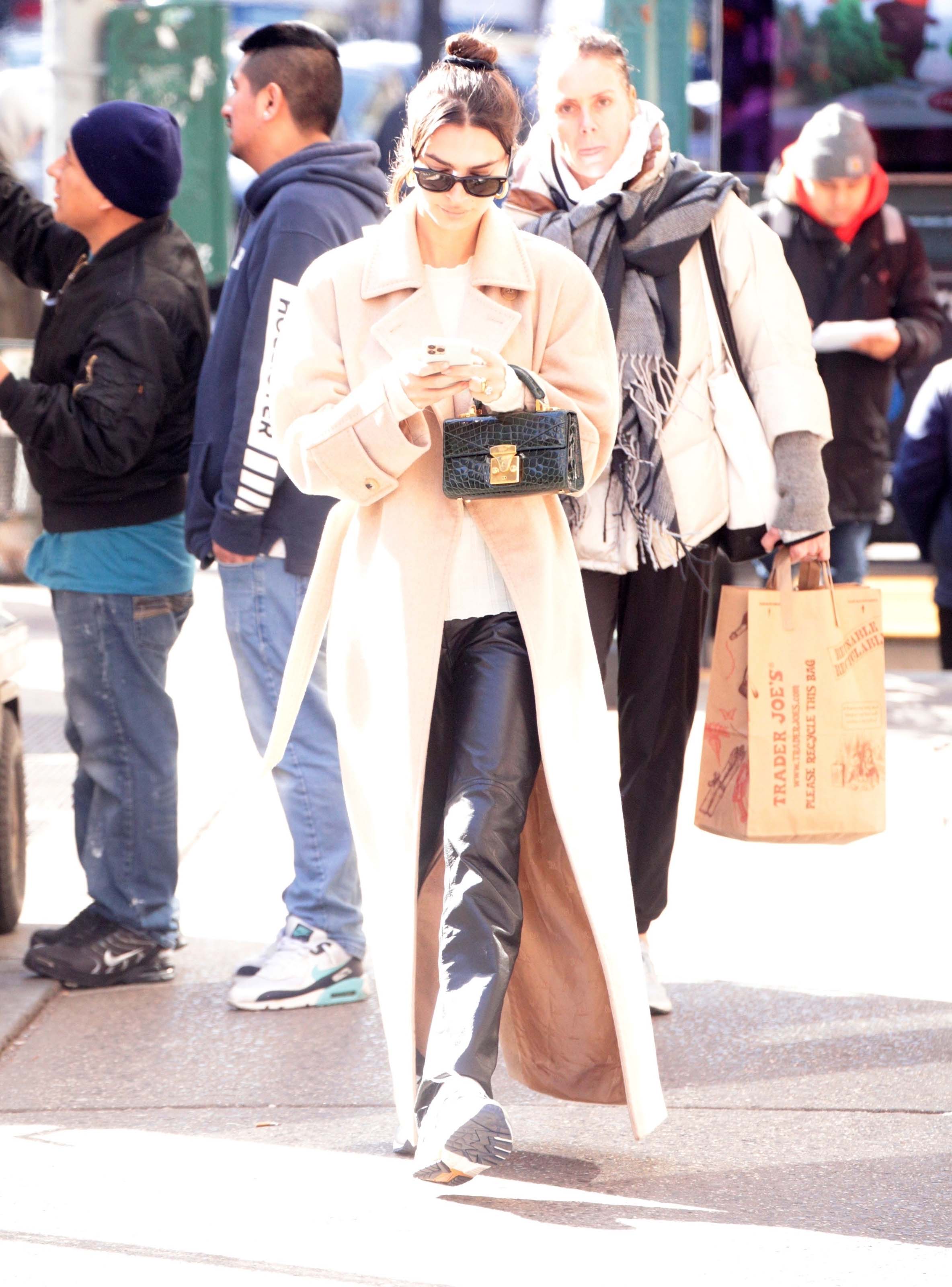 Emily Ratajkowski out in New York