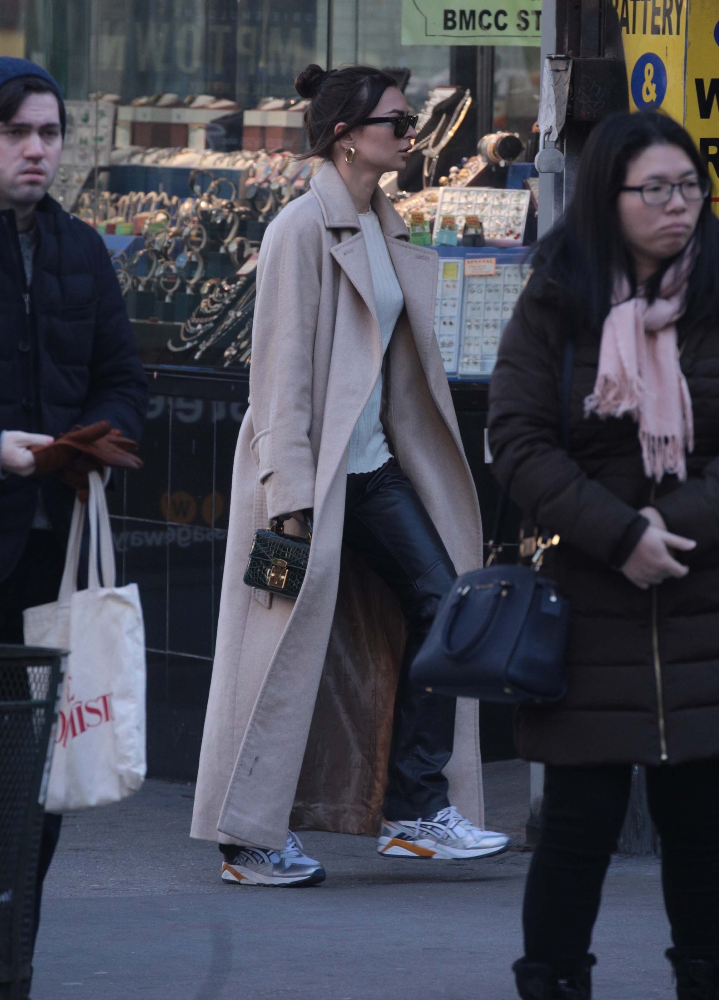 Emily Ratajkowski out in New York