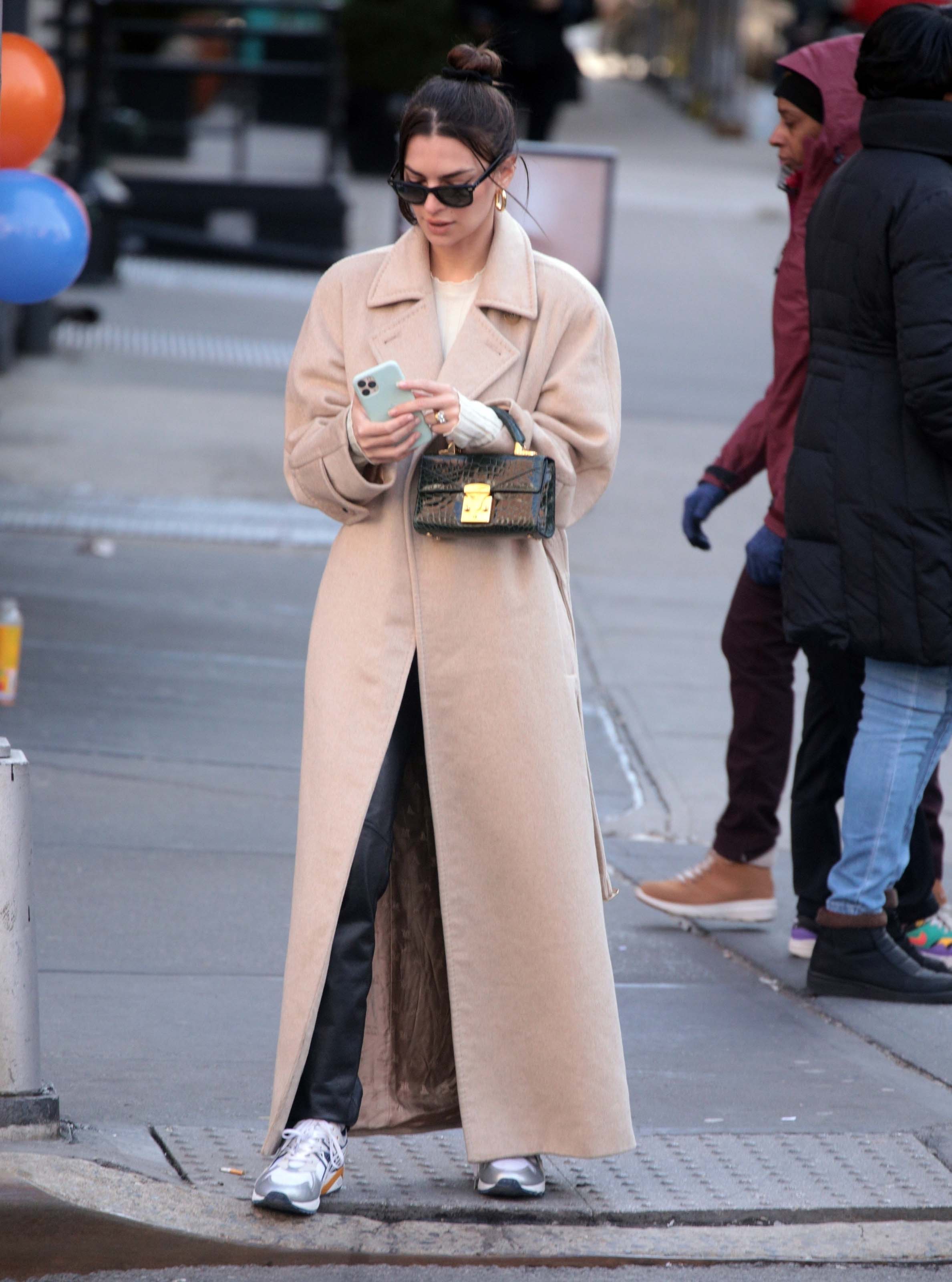 Emily Ratajkowski out in New York