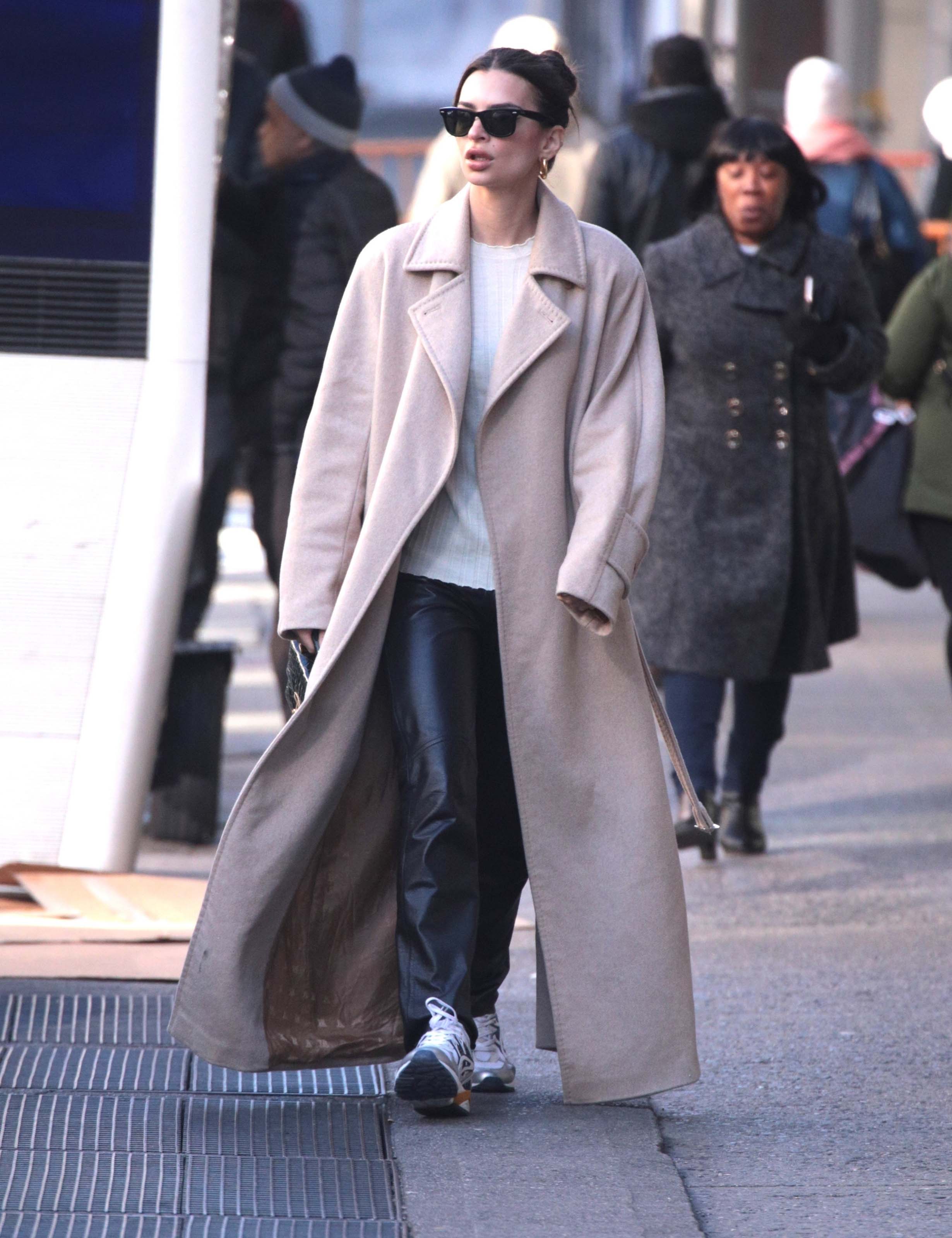 Emily Ratajkowski out in New York