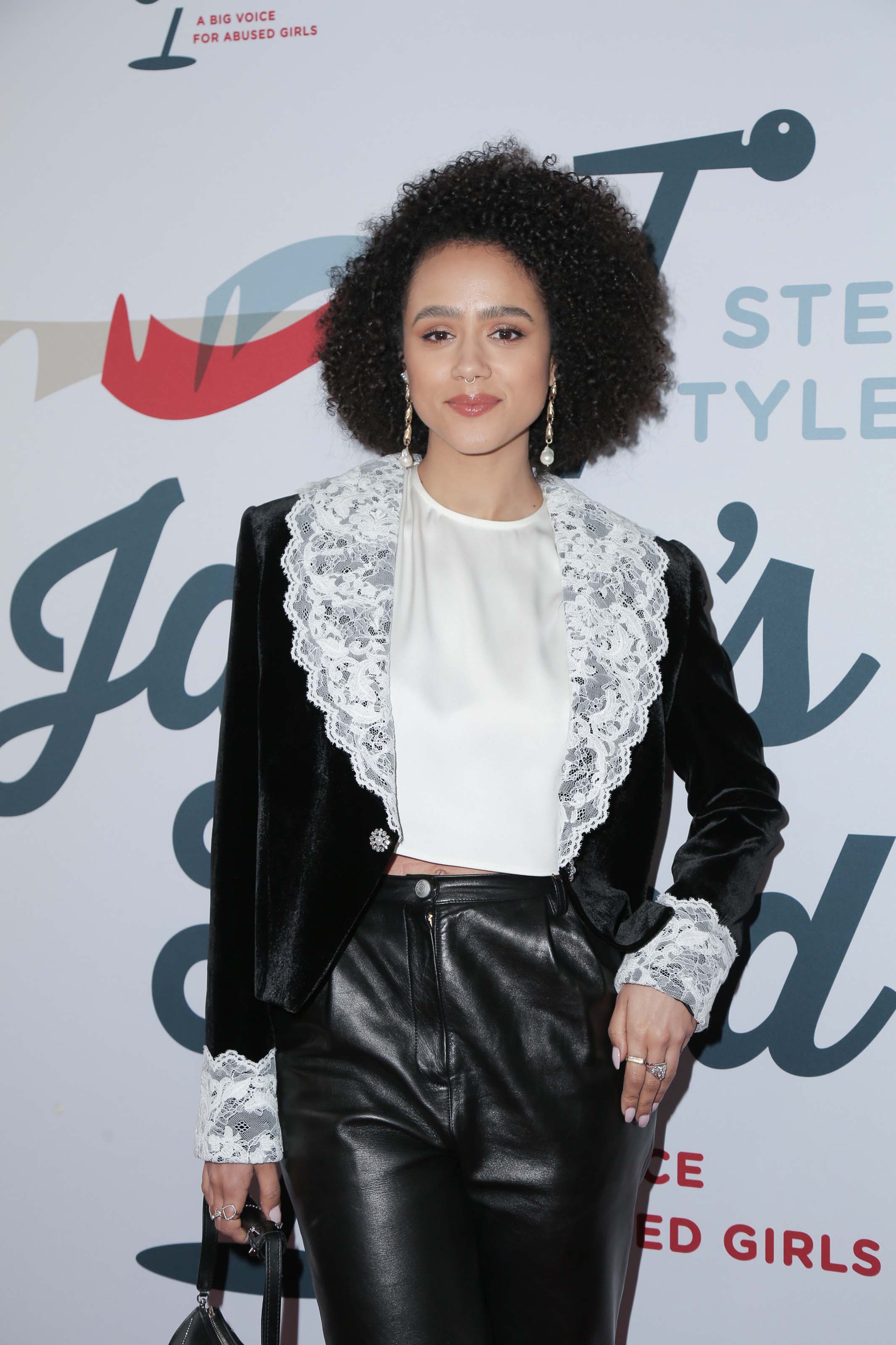 Nathalie Emmanuel at the 3rd Annual Steven Tyler GRAMMY Viewing Party