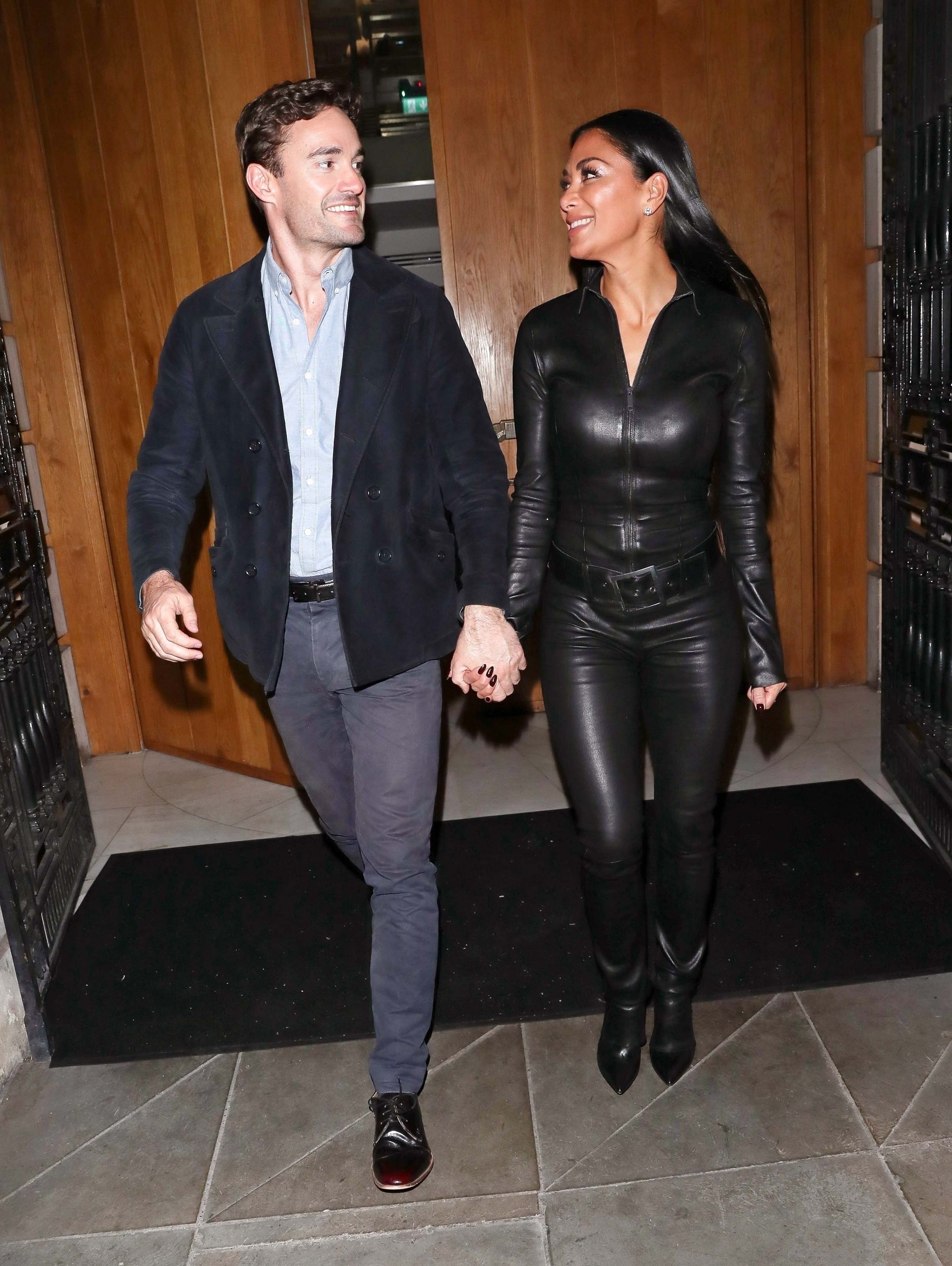 Nicole Scherzinger out for dinner