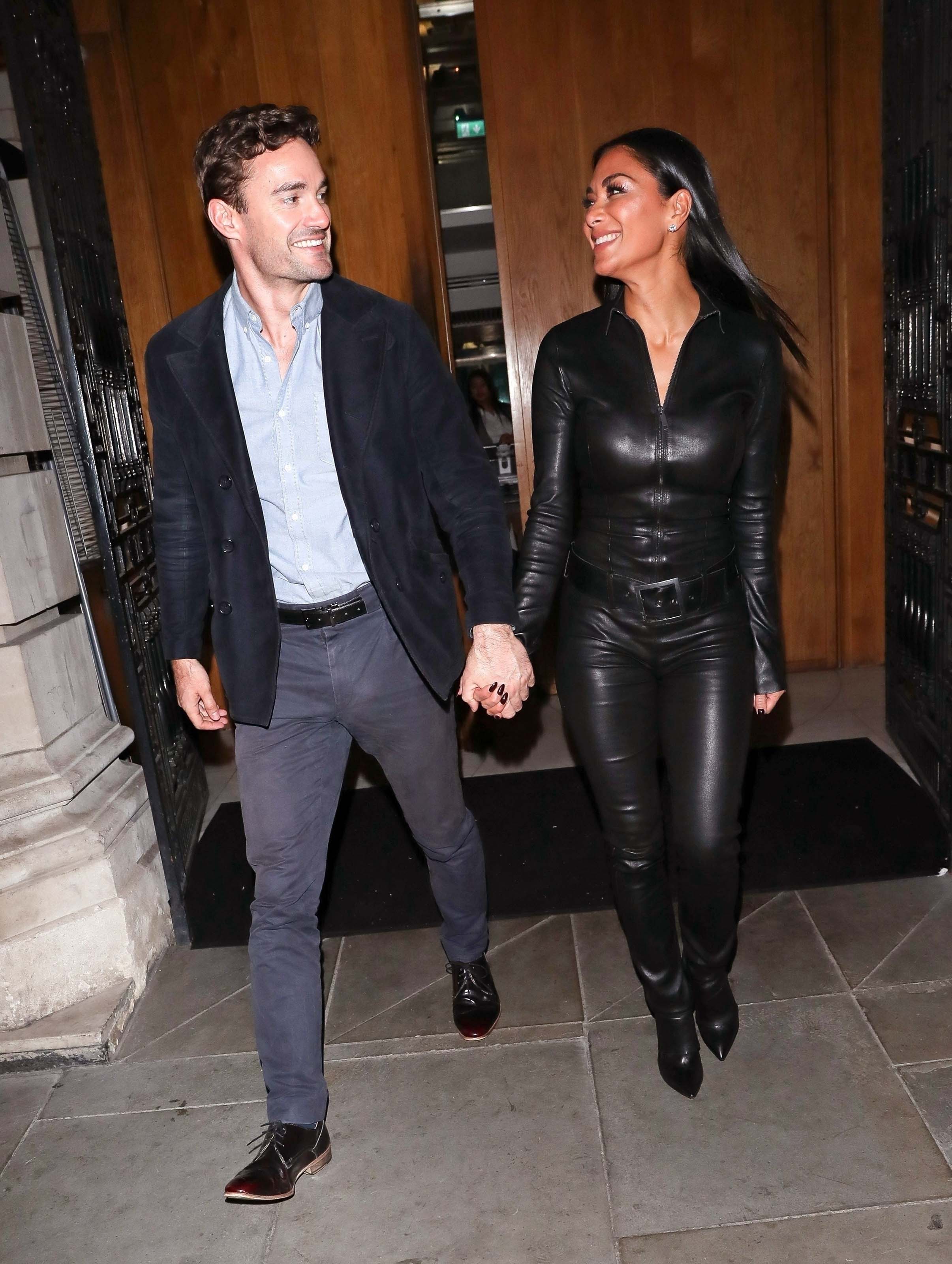 Nicole Scherzinger out for dinner