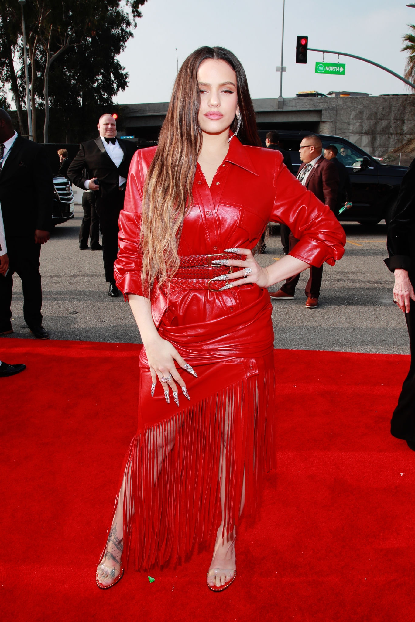 Rosalia attends 62nd Annual GRAMMY Awards