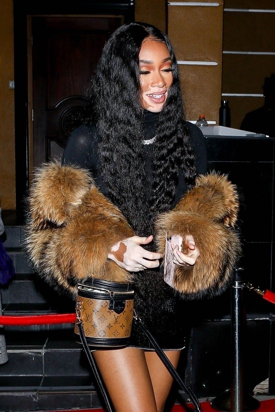 Winnie Harlow attends Grammy After-party