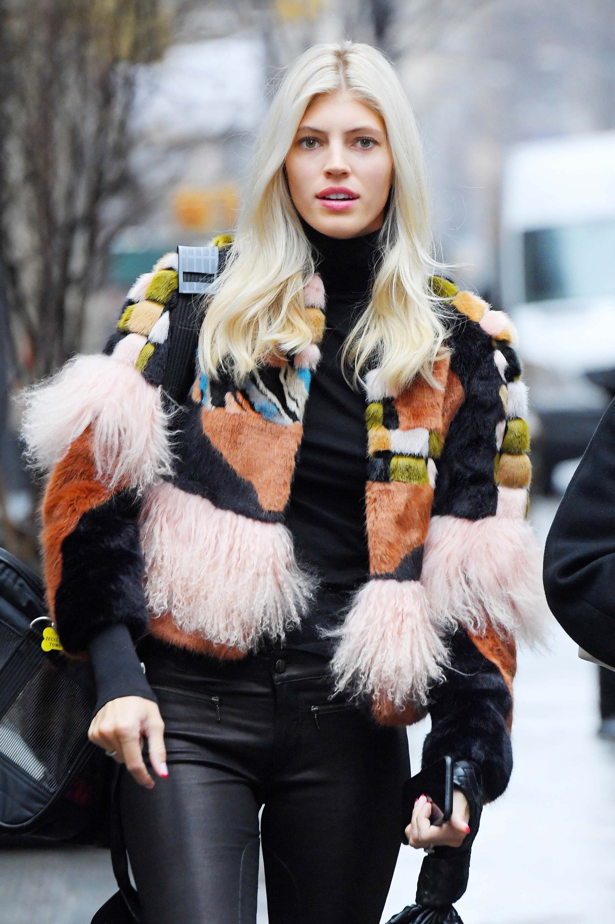 Devon Windsor is all style while out in SoHo