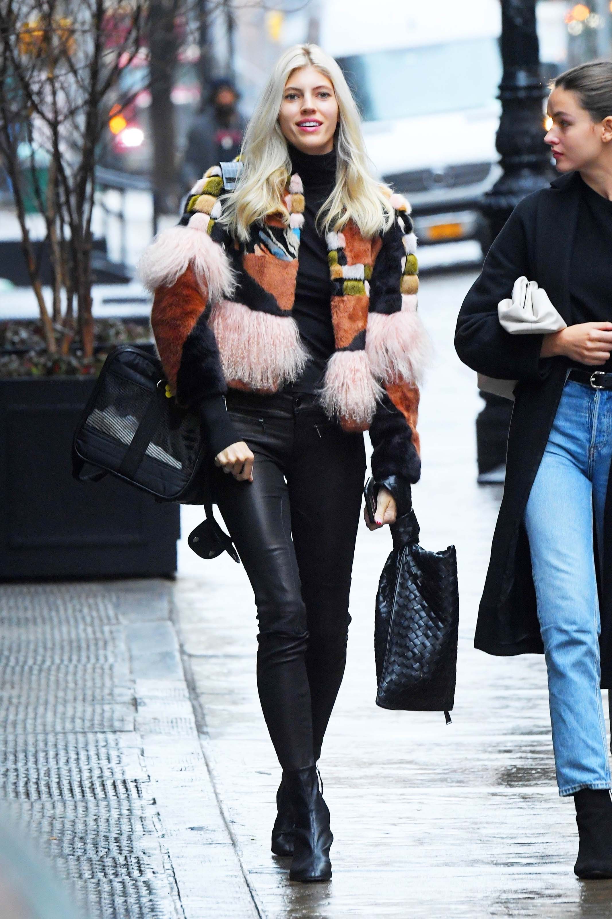 Devon Windsor is all style while out in SoHo