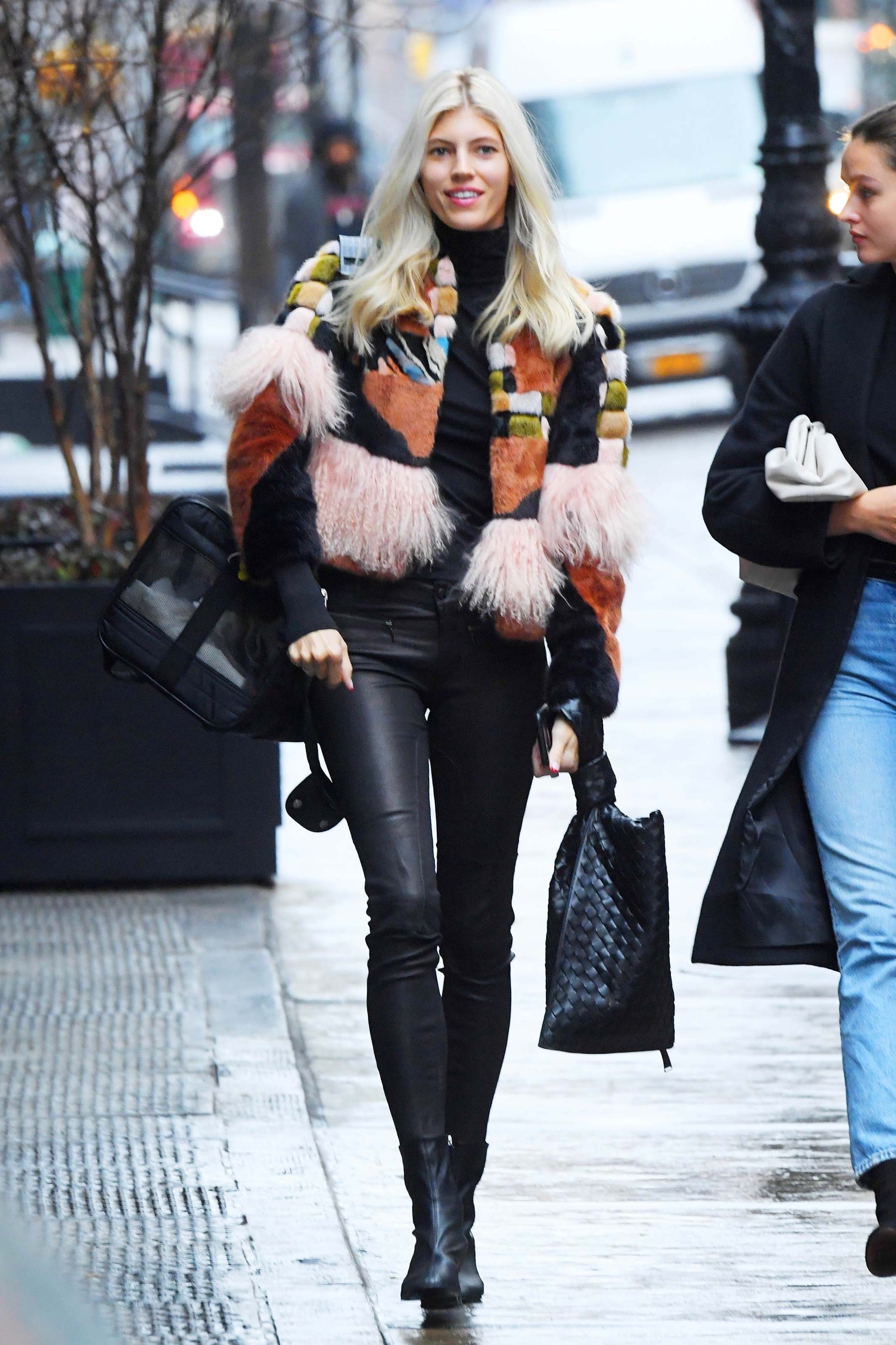 Devon Windsor is all style while out in SoHo