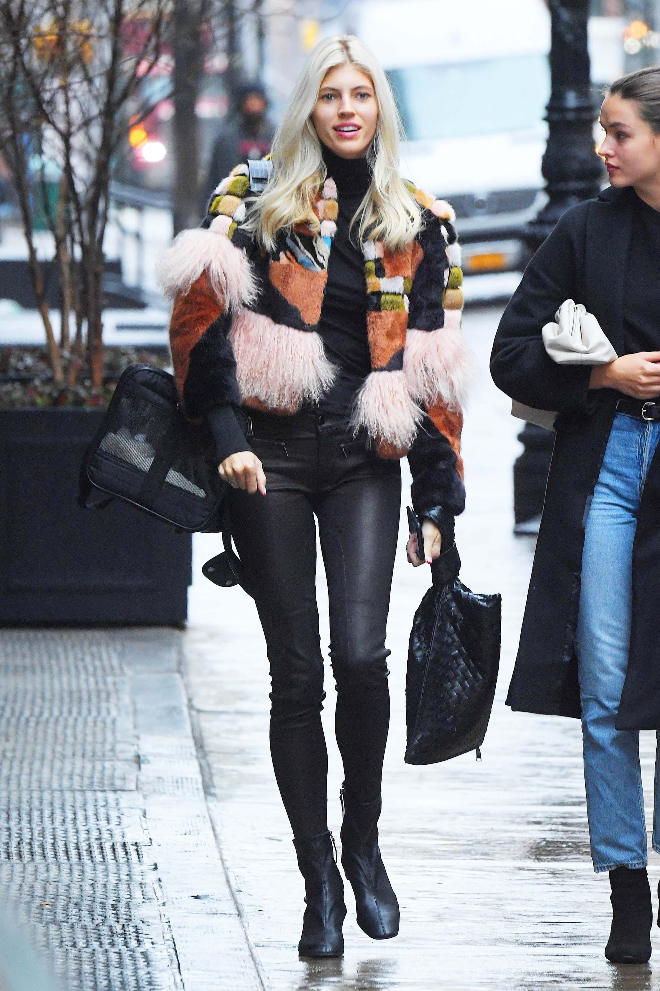 Devon Windsor is all style while out in SoHo