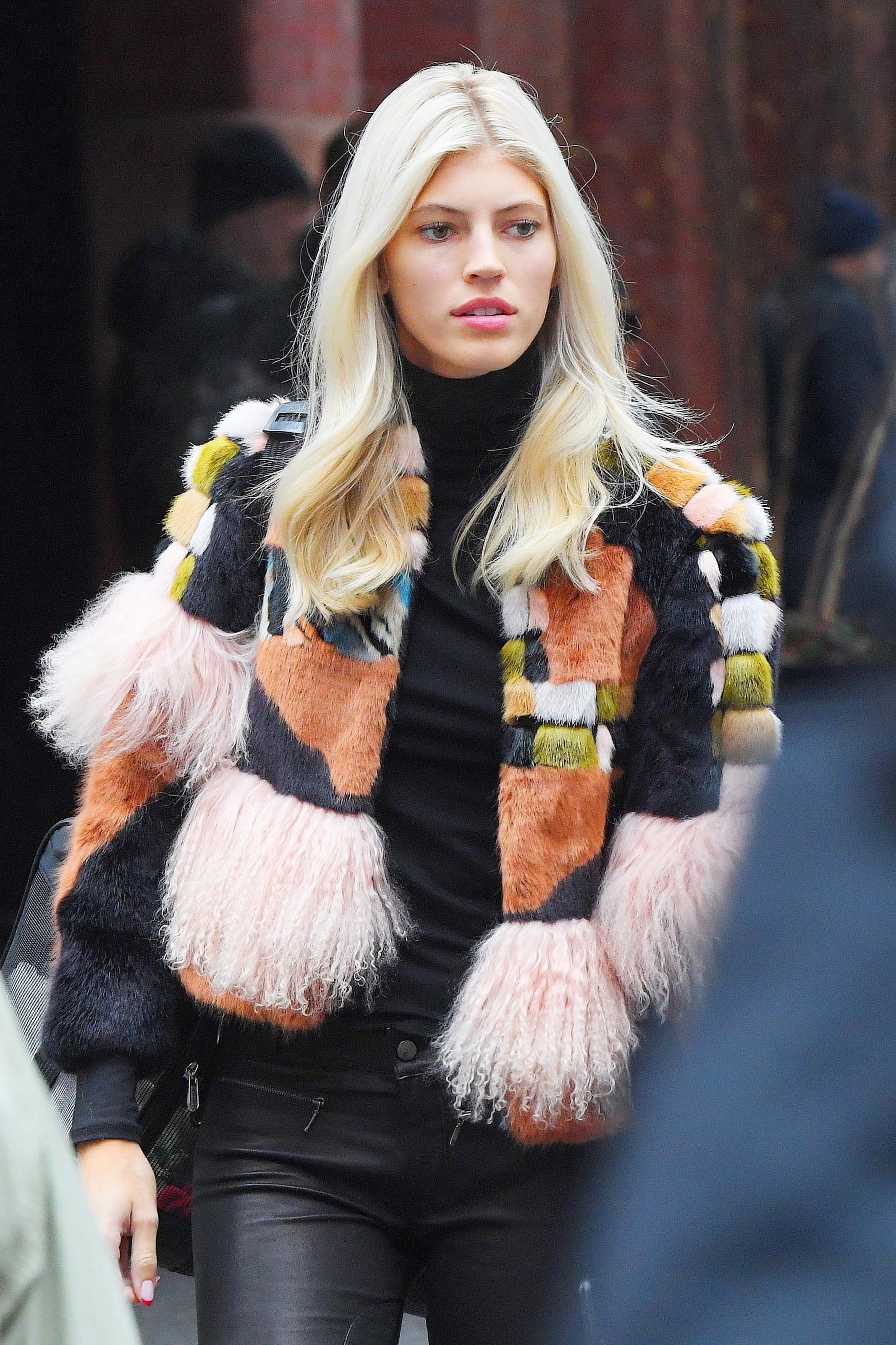 Devon Windsor is all style while out in SoHo