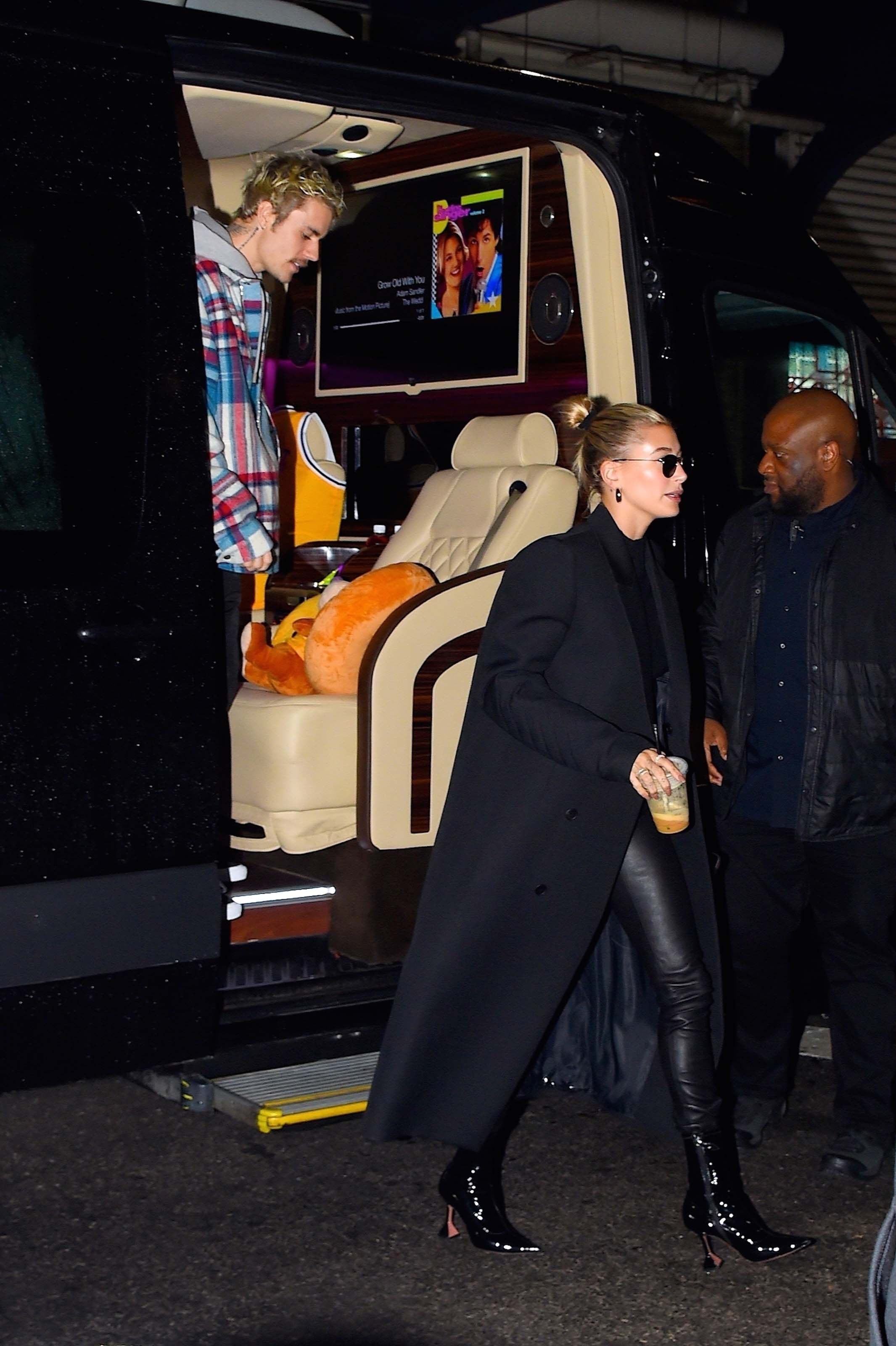 Hailey Bieber & Justin Bieber are seen running errands