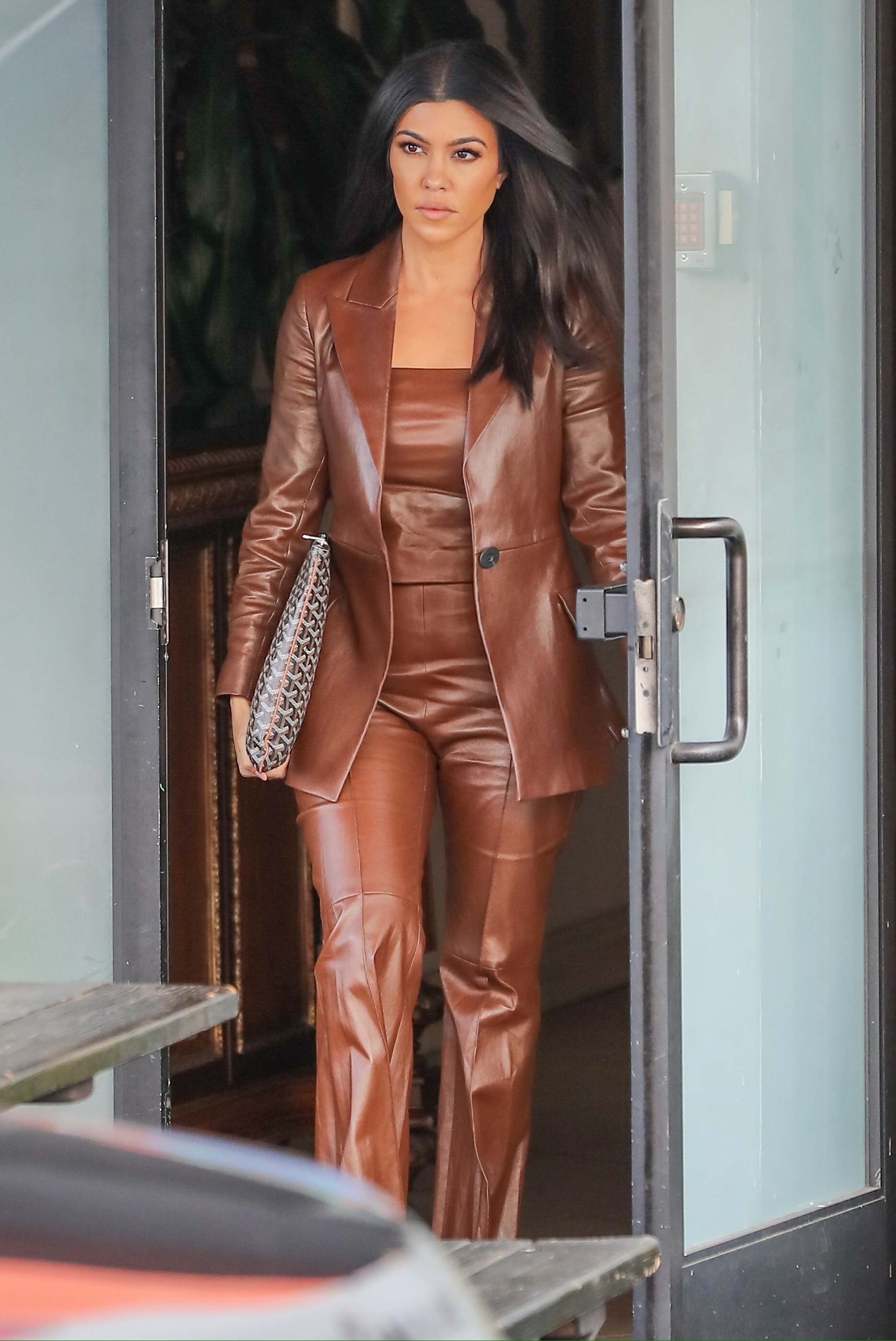 Kourtney Kardashian is all business