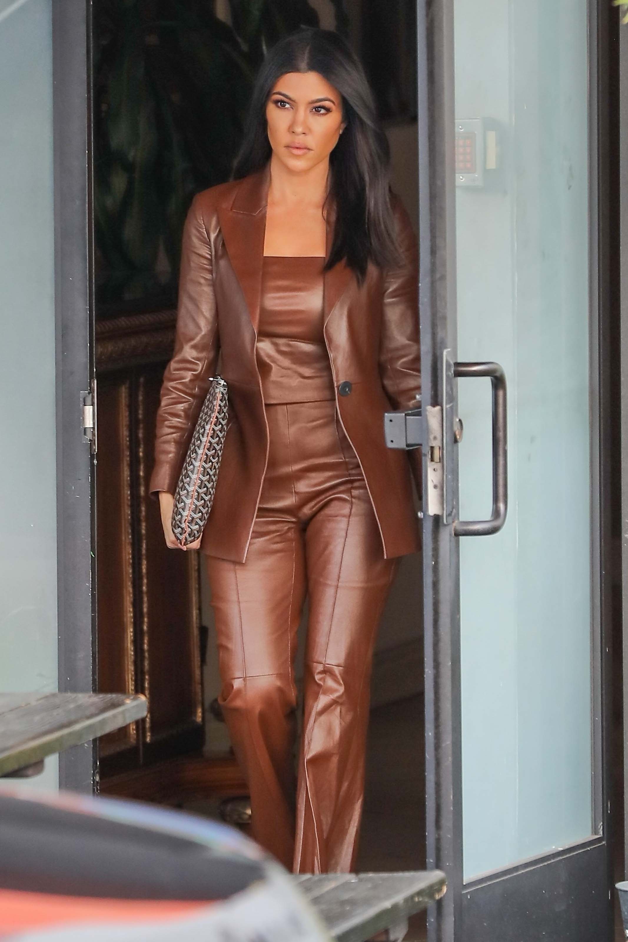 Kourtney Kardashian is all business