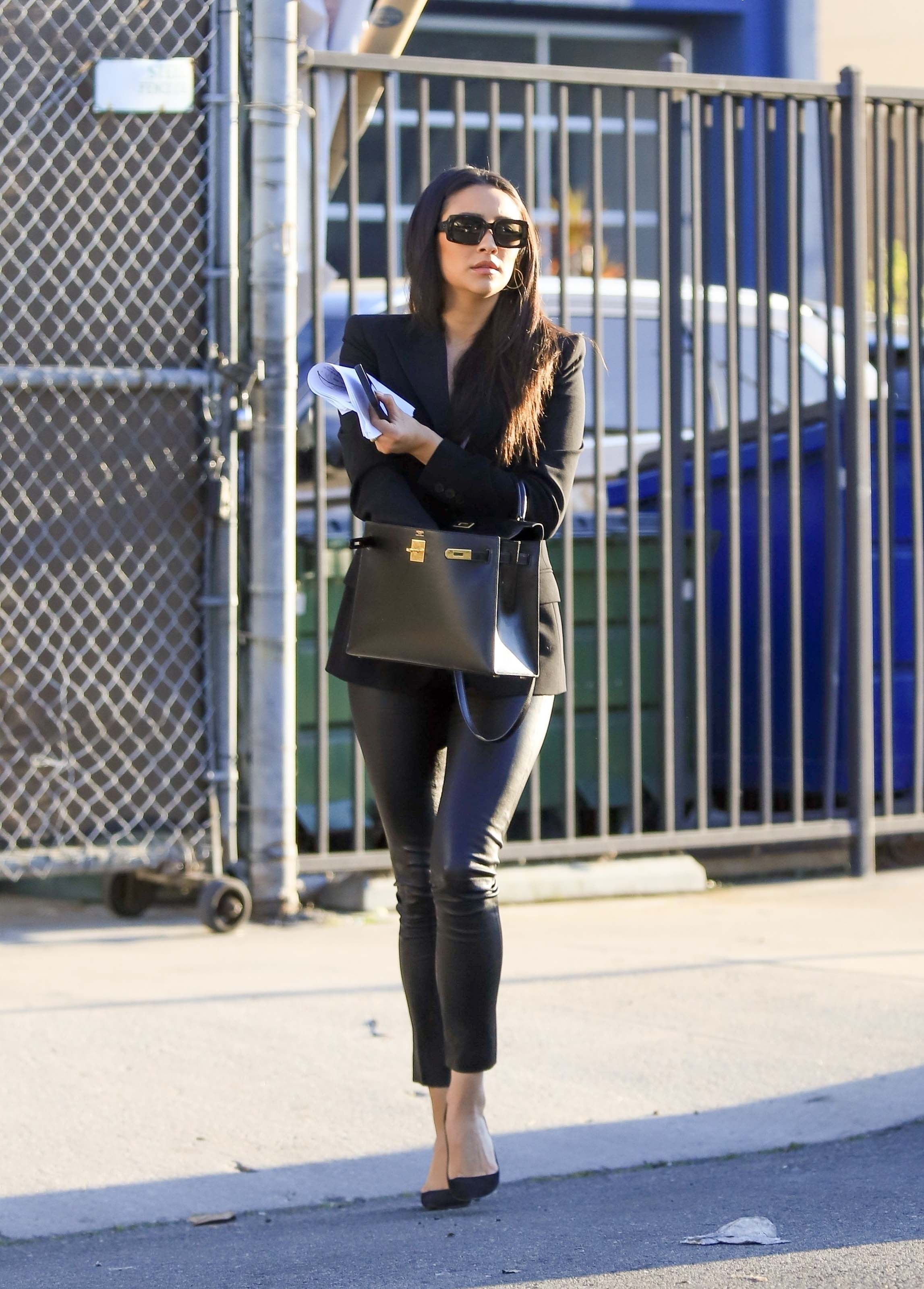 Shay Mitchell is back to work in Culver City