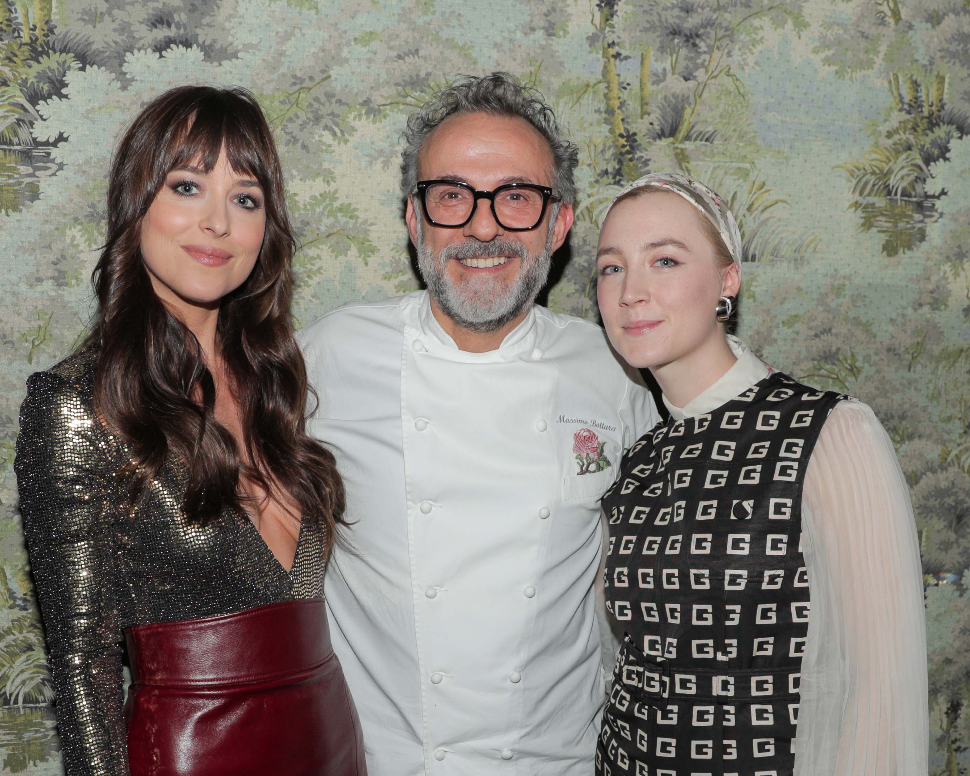 Dakota Johnson attends Gucci celebrates the opening of Gucci Osteria da Massimo Bottura