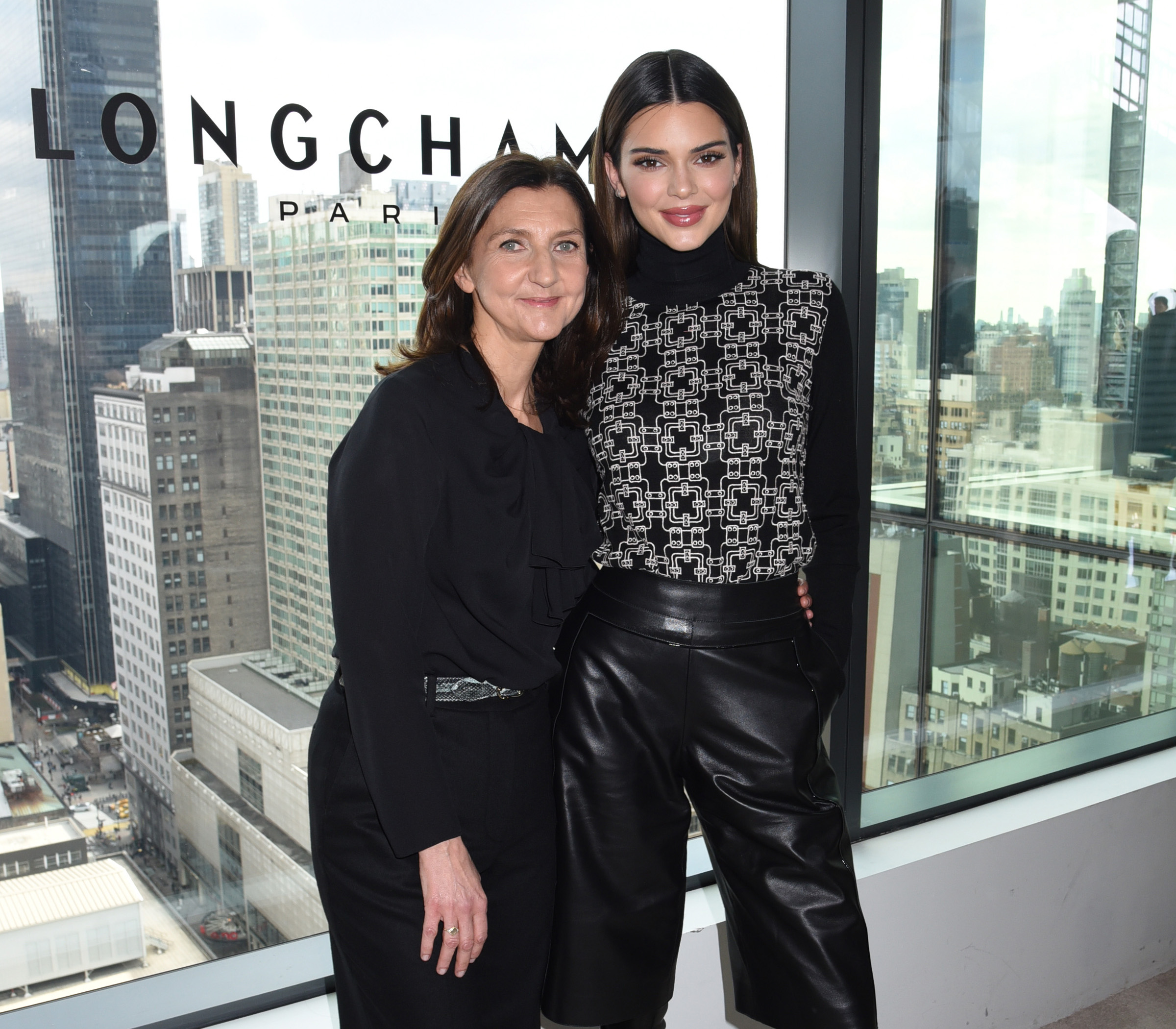 Kendall Jenner attends the LONGCHAMP Fall/Winter 2020 Runway Show