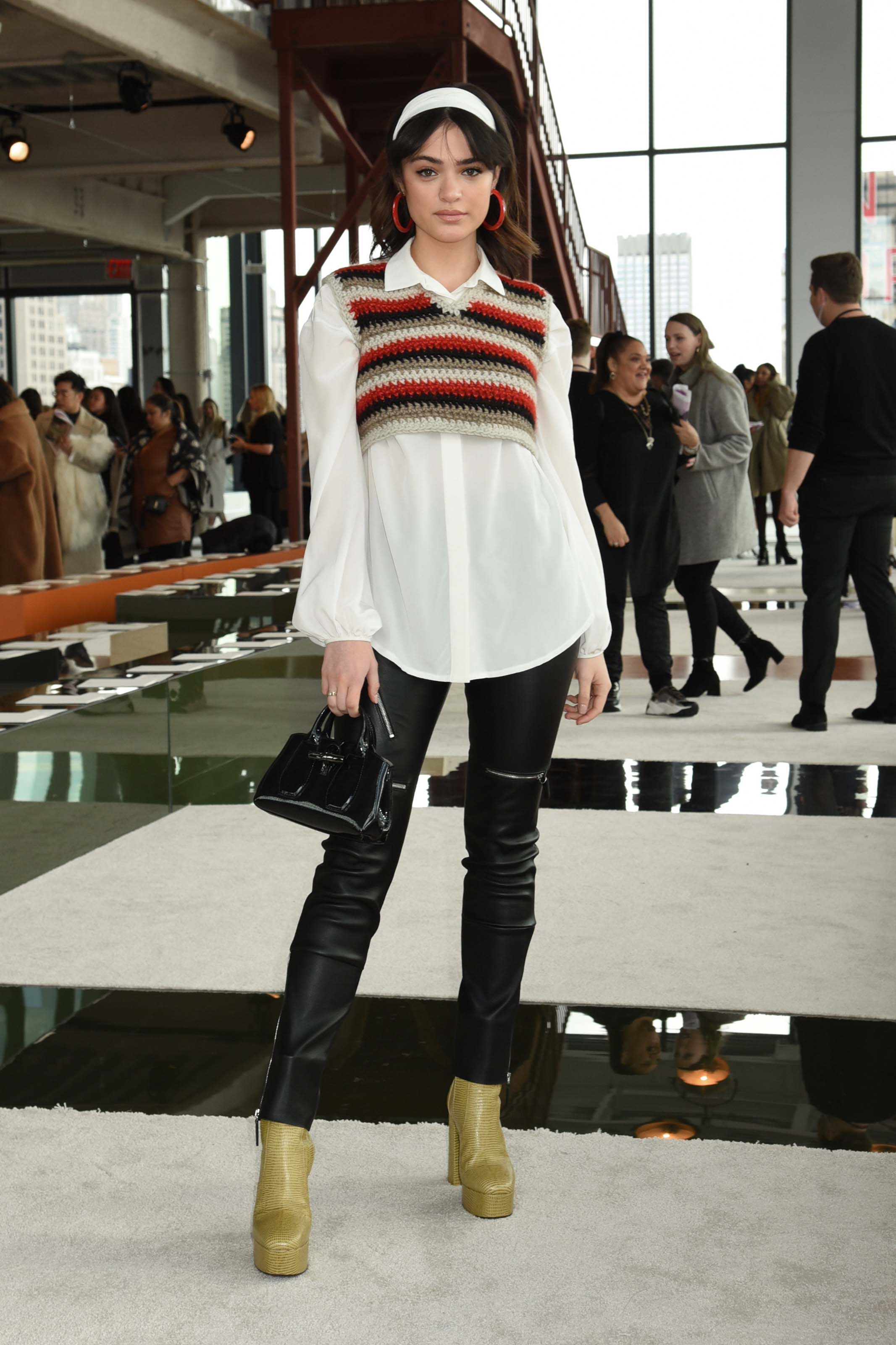 Luna Blaise attends Longchamp show