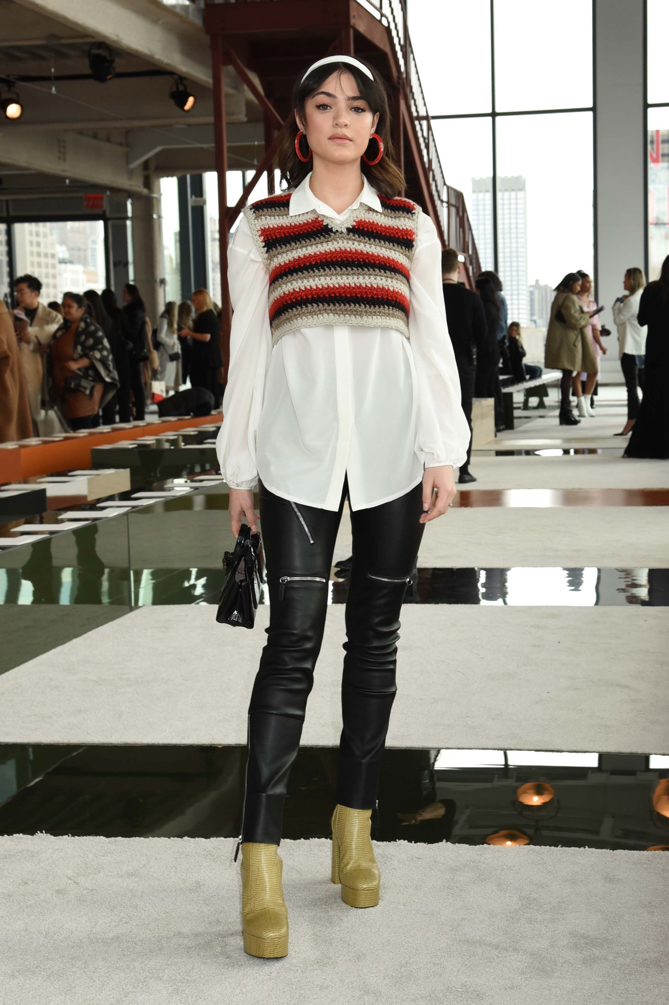 Luna Blaise attends Longchamp show