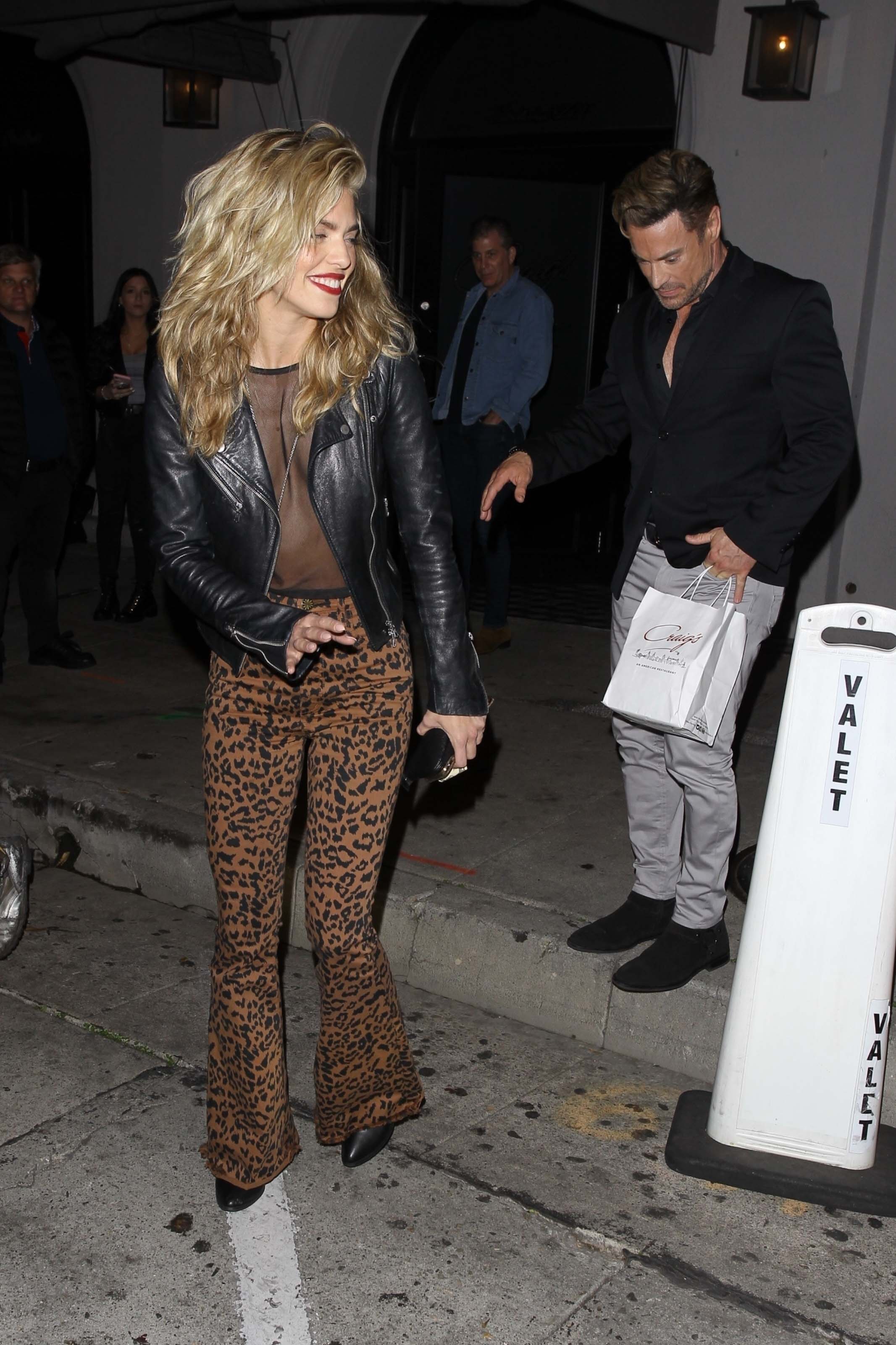 AnnaLynne McCord dinner at Craig’s restaurant