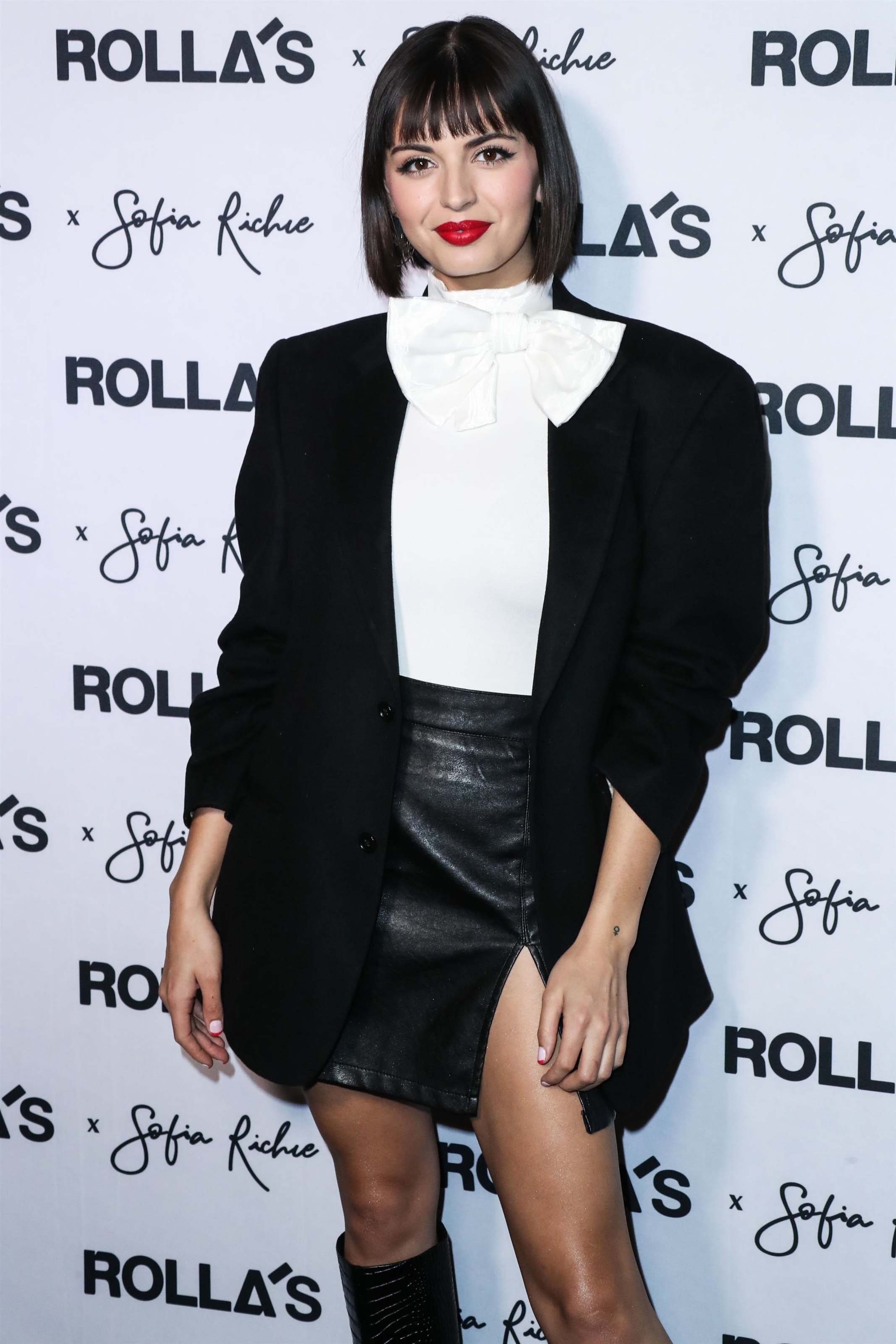 Rebecca Black attends Rolla’s x Sofia Richie collection launch event