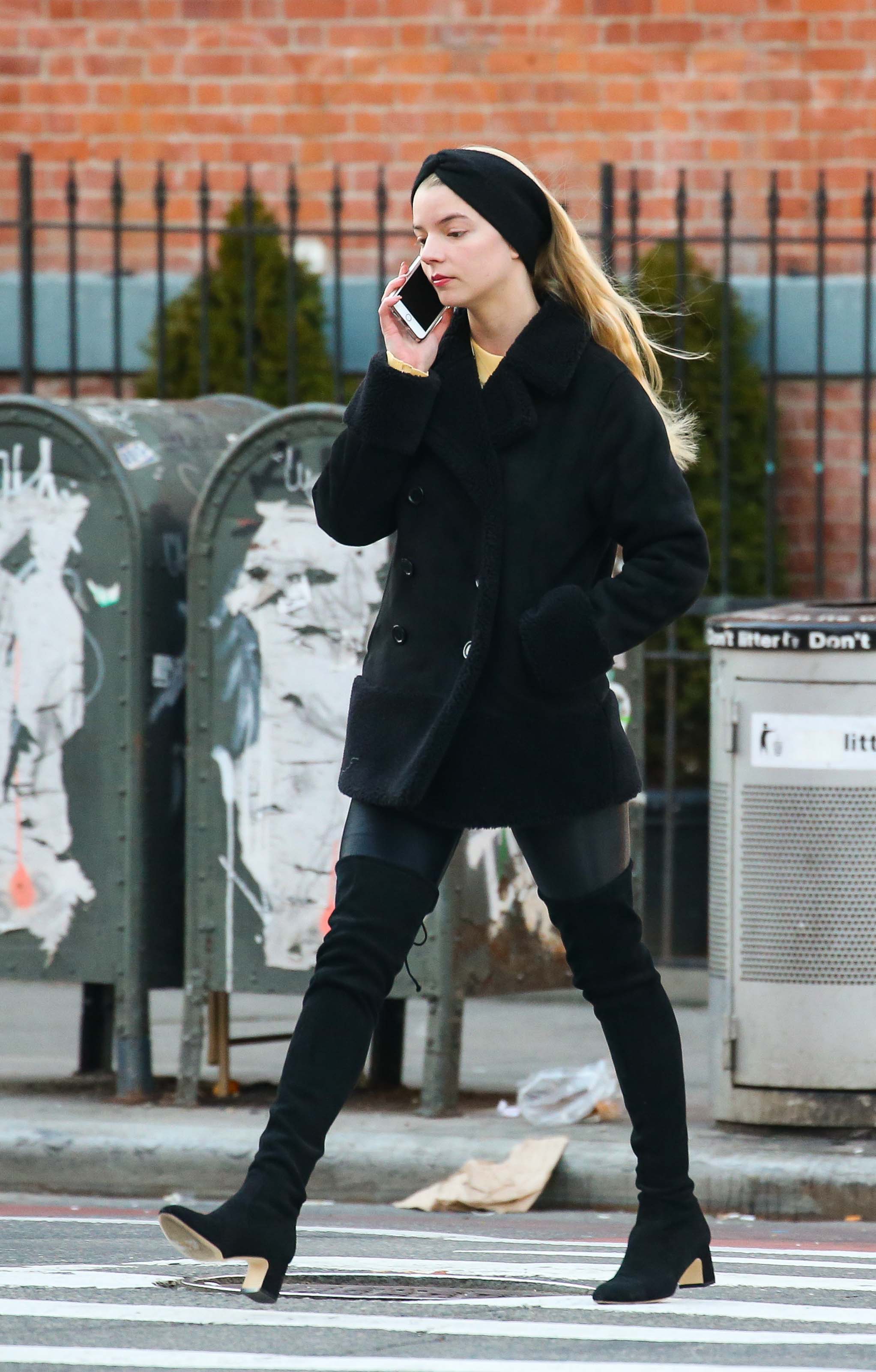 Anya Taylor Joy is spotted out and about in NYC