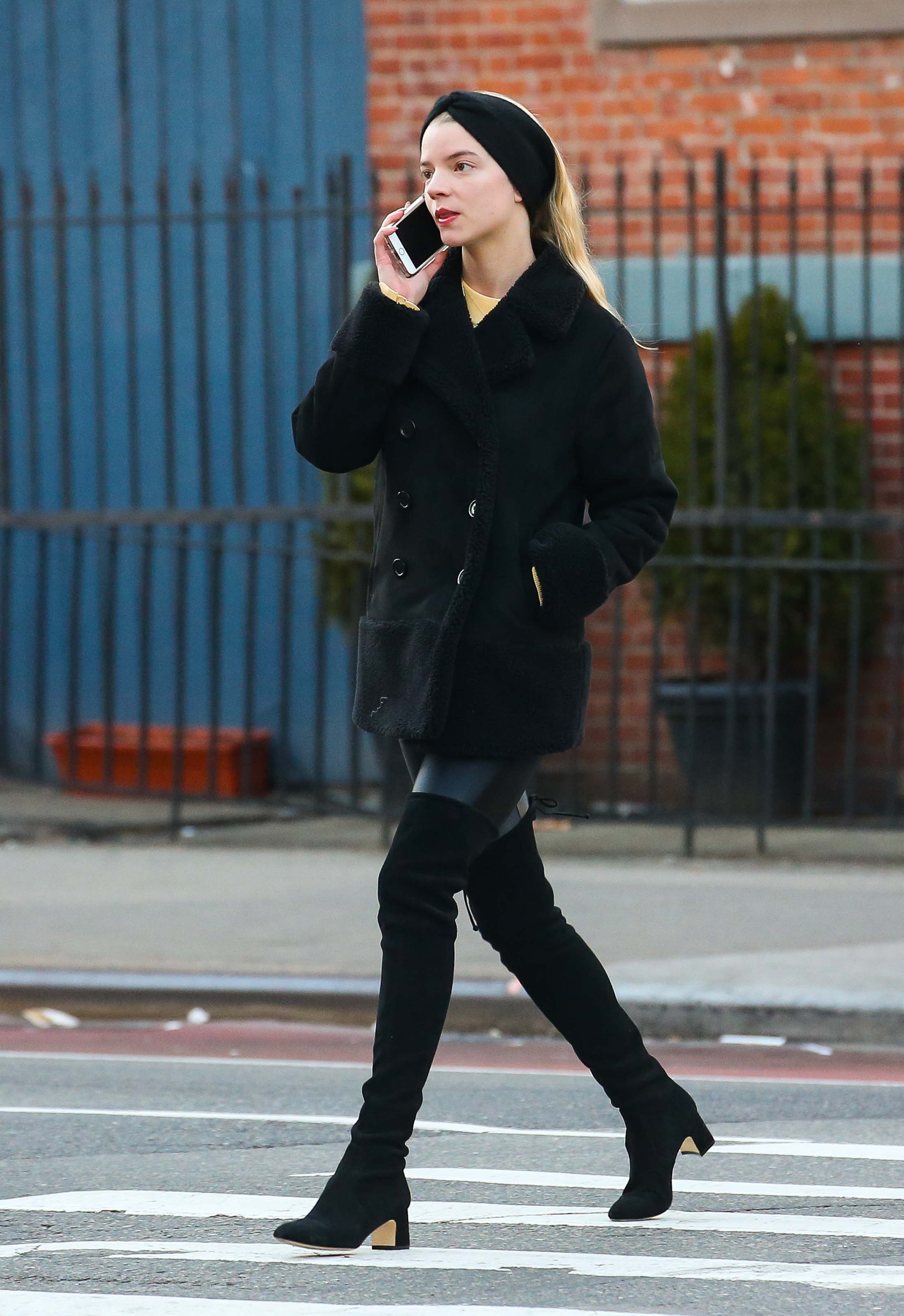 Anya Taylor Joy is spotted out and about in NYC