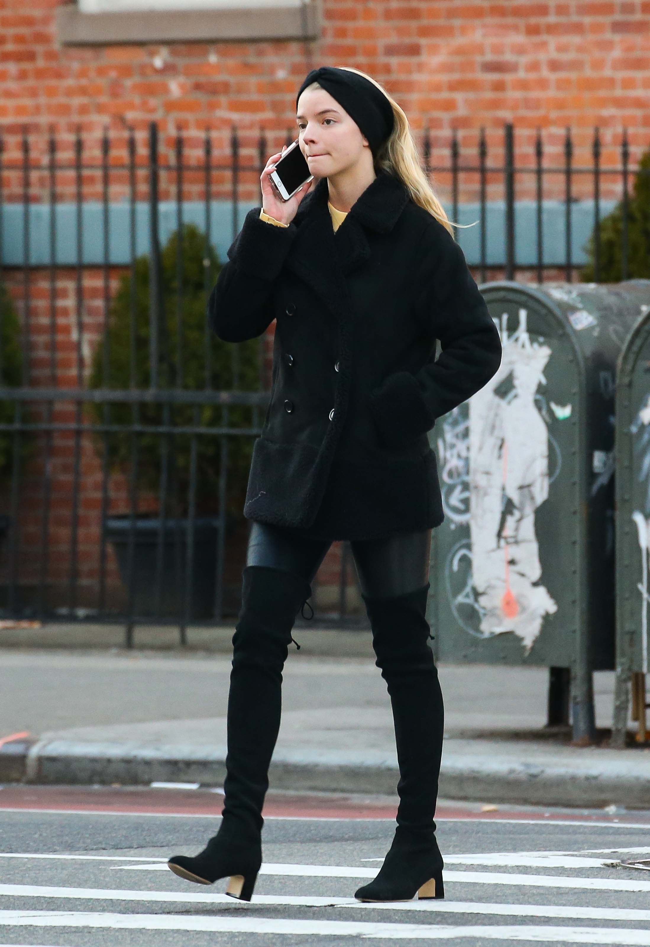 Anya Taylor Joy is spotted out and about in NYC