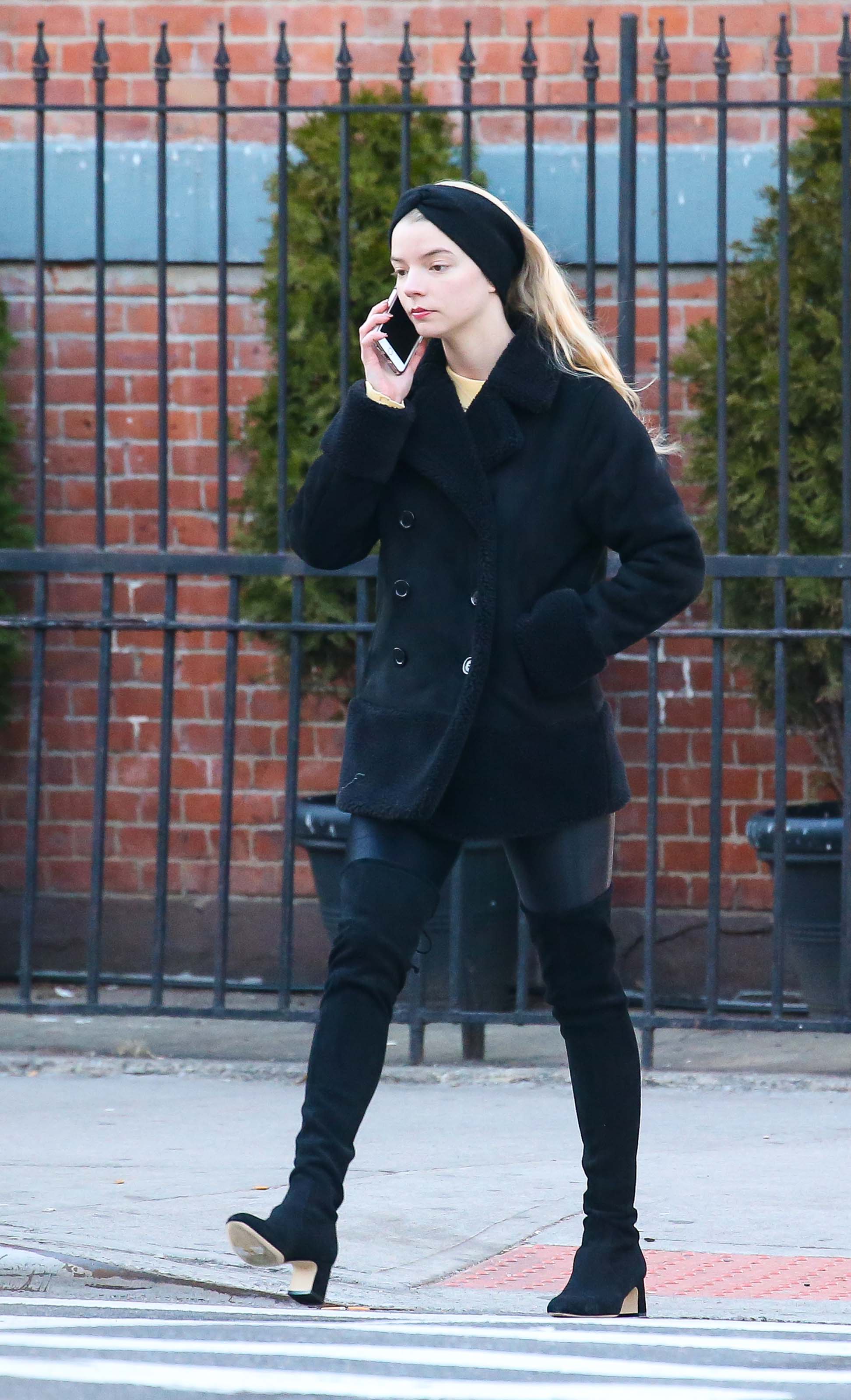 Anya Taylor Joy is spotted out and about in NYC