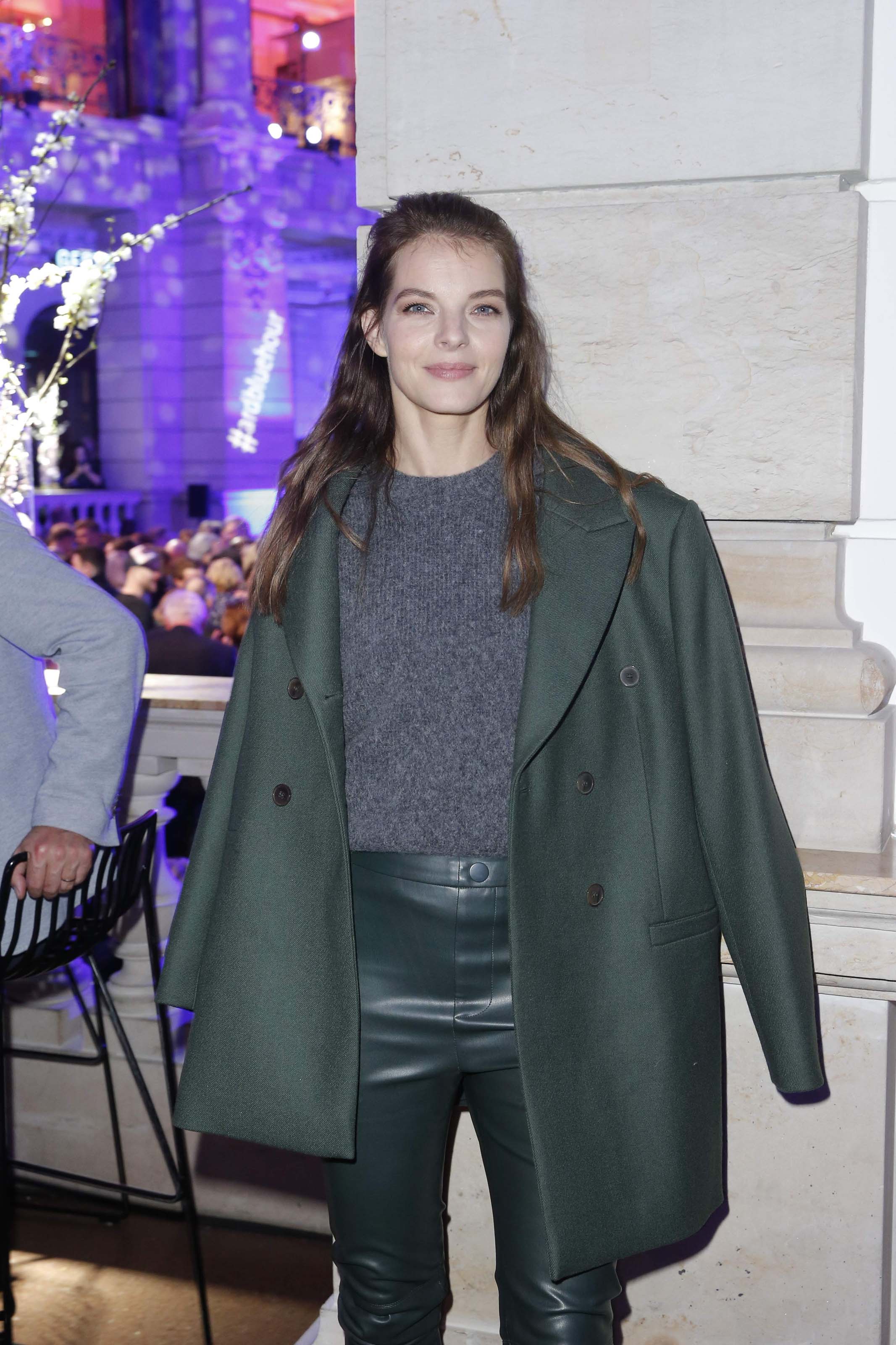 Yvonne Catterfeld attends ARD Blue Hour Party