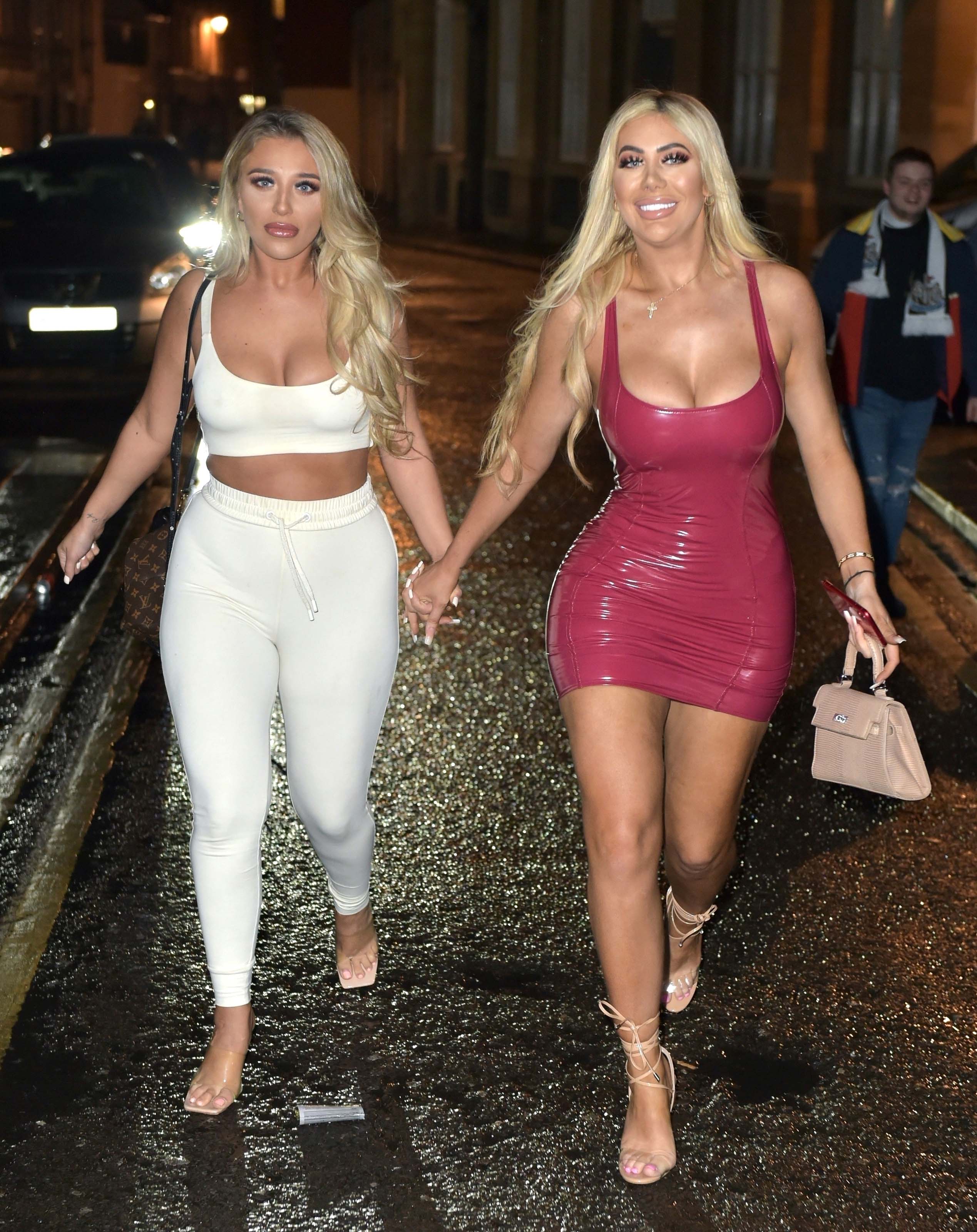 Bethan Kershaw, Chloe Ferry and Sophie Kasaei hit the Toon
