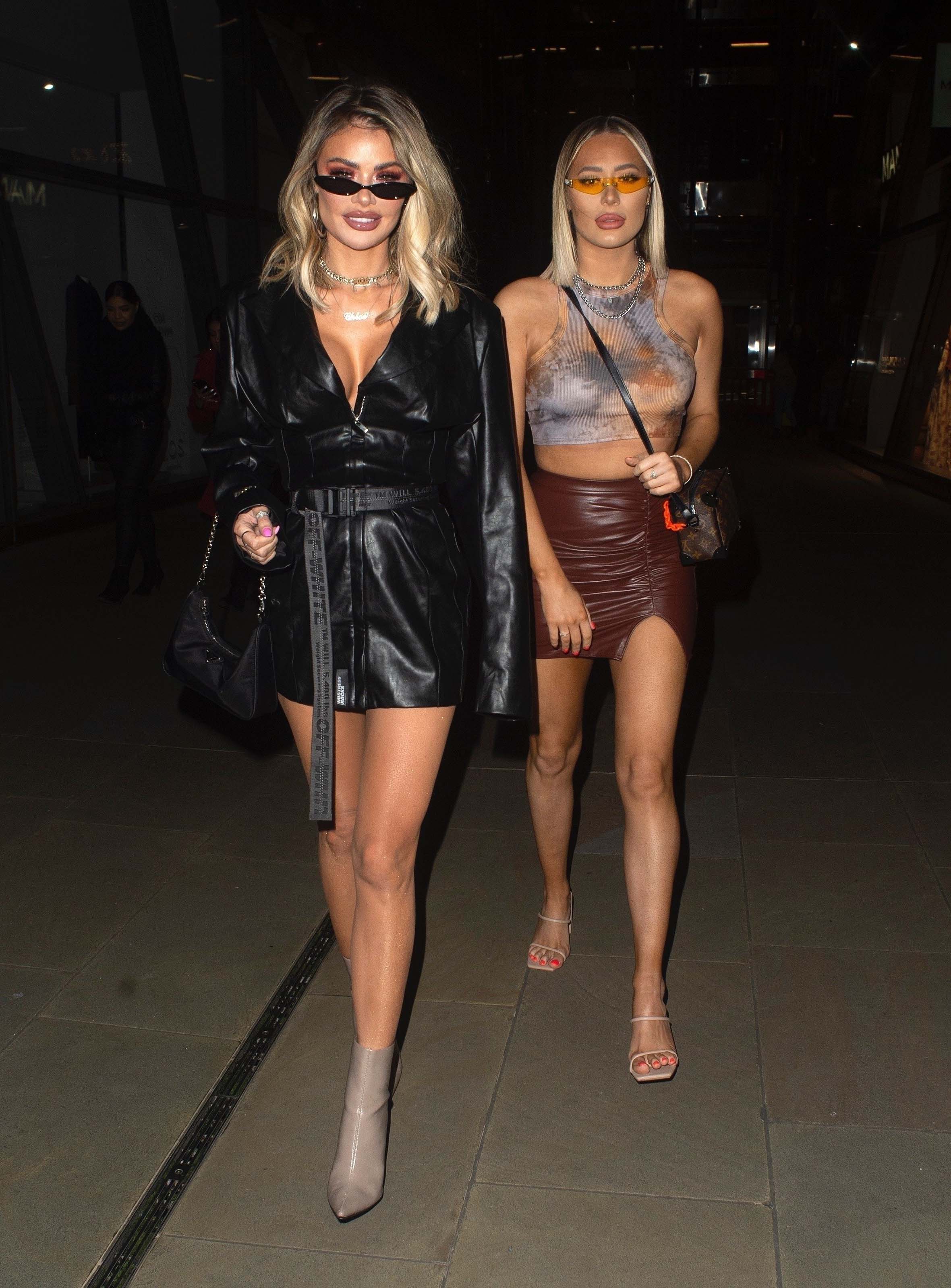 Demi and Chloe Sims at The Ivy Asia St Paul’s