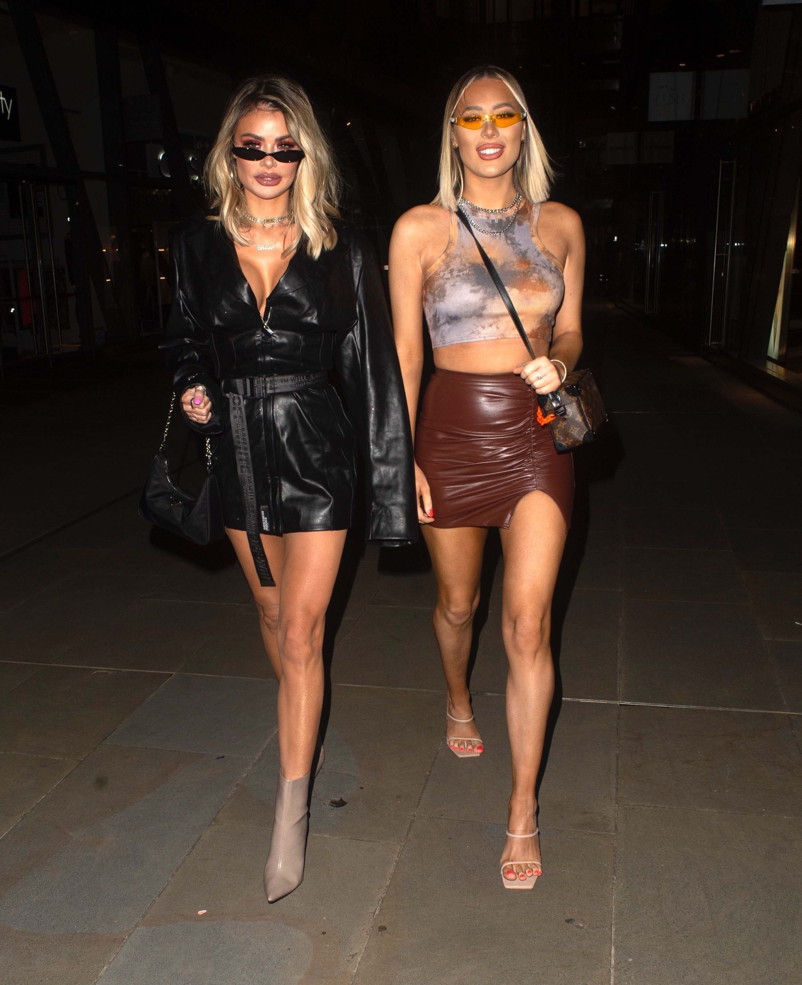 Demi and Chloe Sims at The Ivy Asia St Paul’s