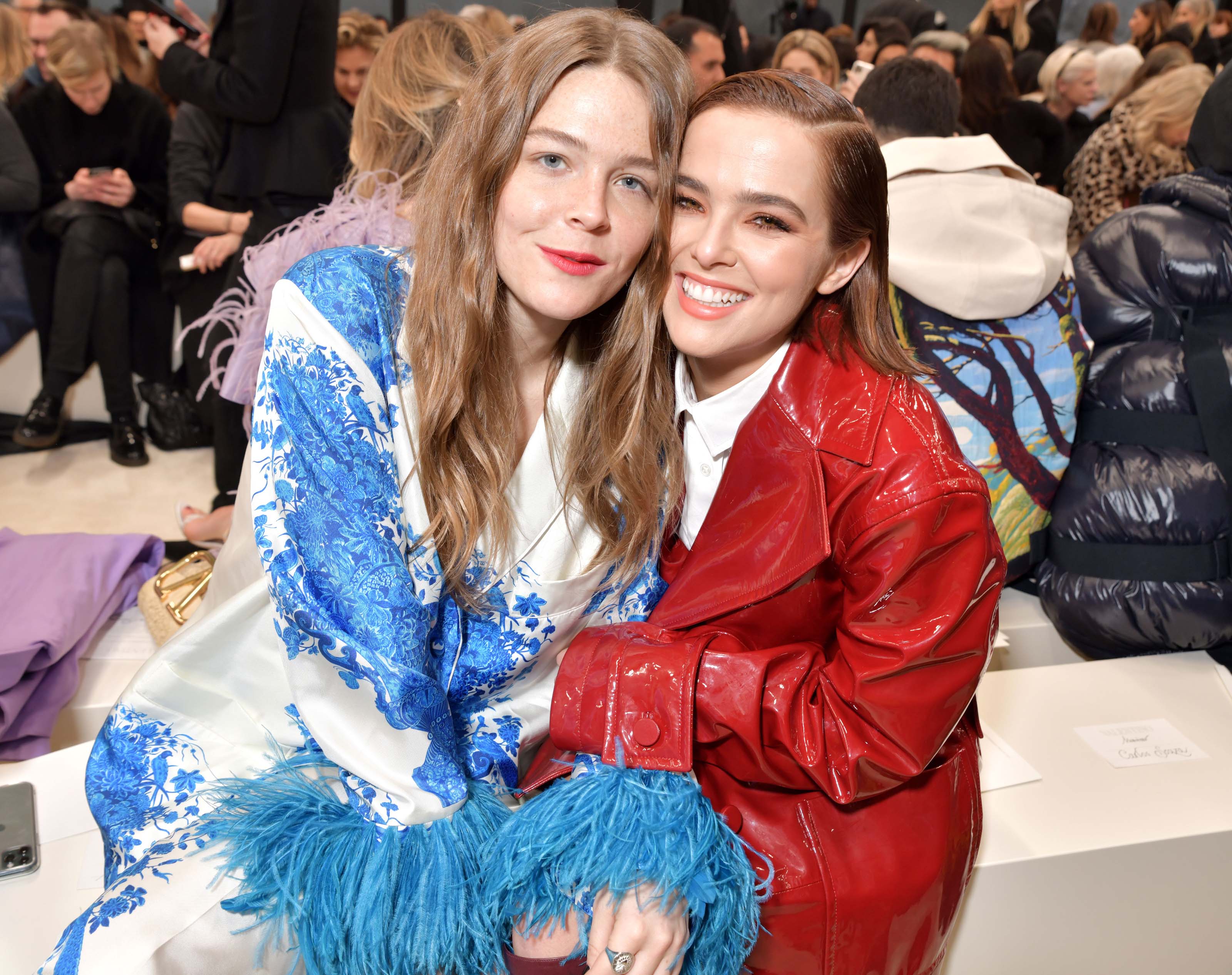 Zoey Deutch attends Valentino show