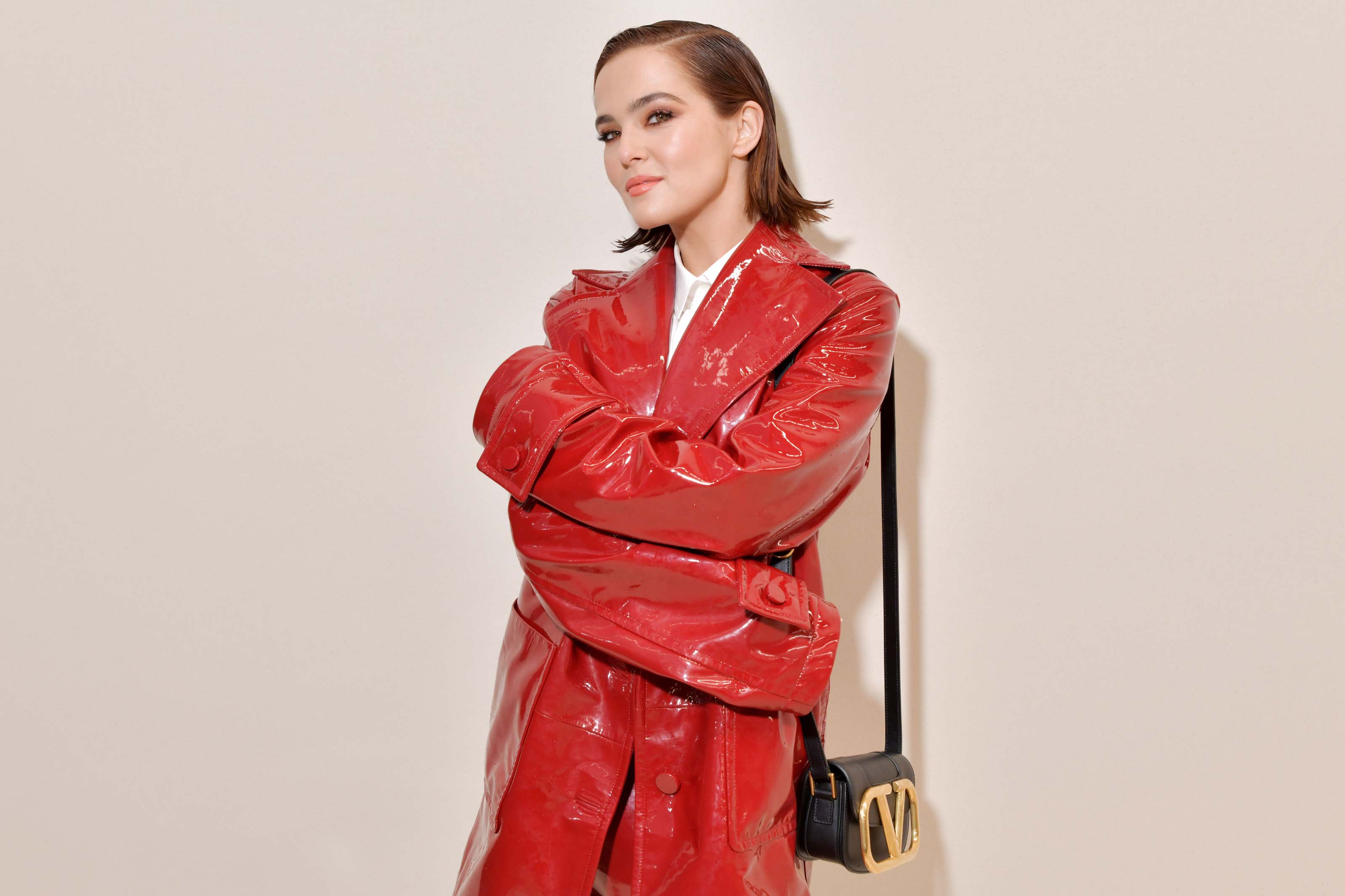 Zoey Deutch attends Valentino show