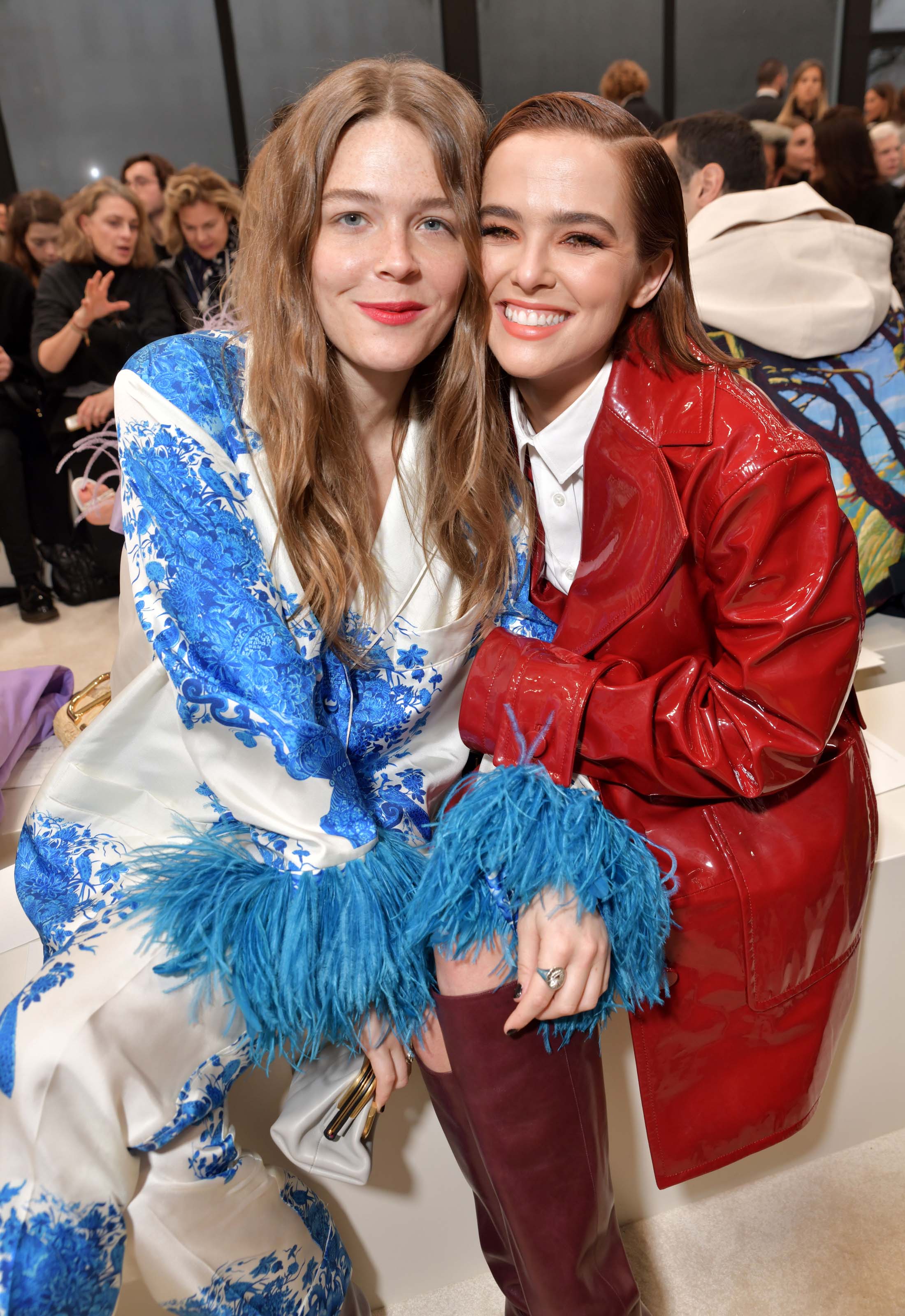 Zoey Deutch attends Valentino show