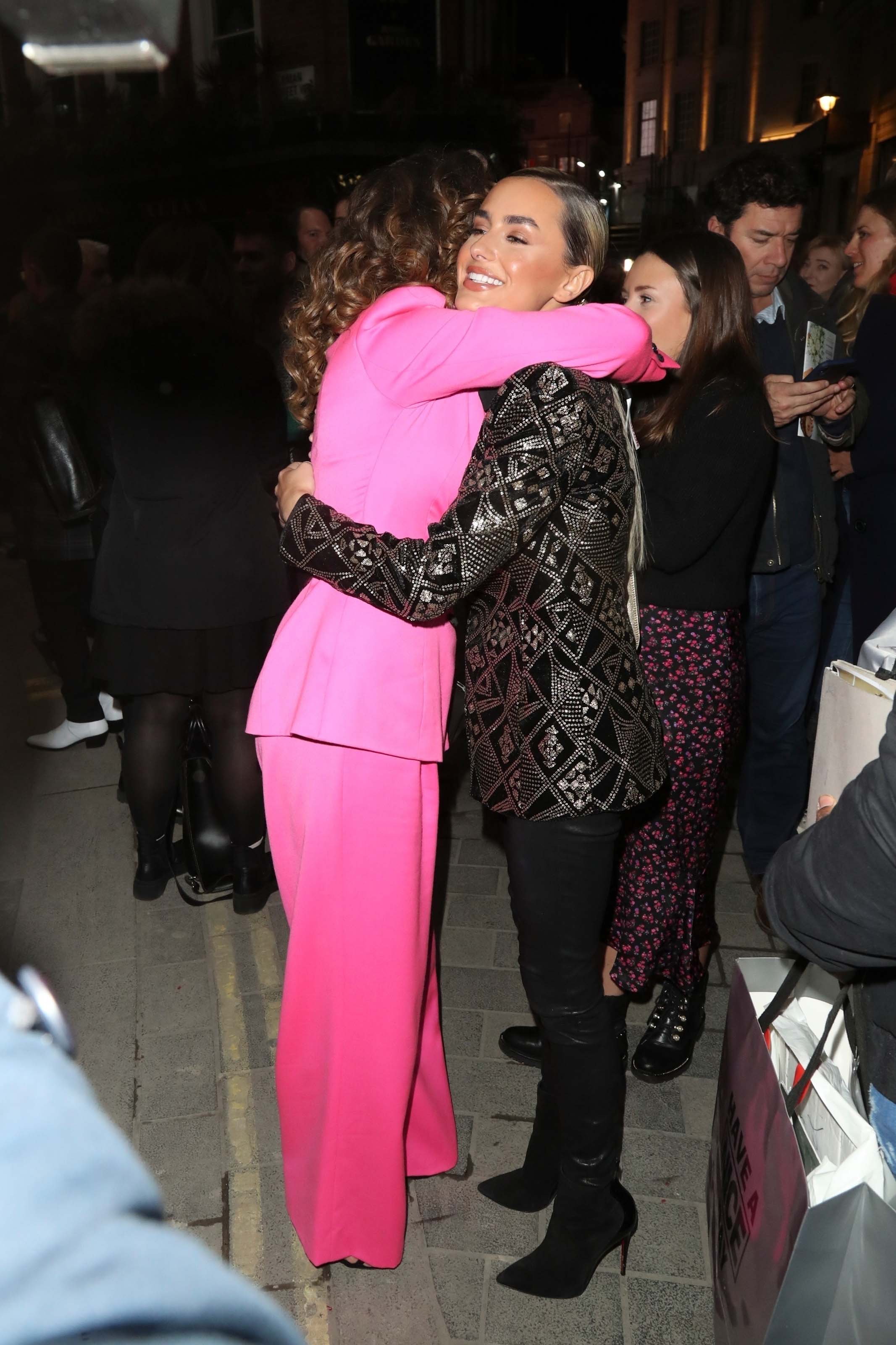 Amber Davies at Press Night for Pretty Woman