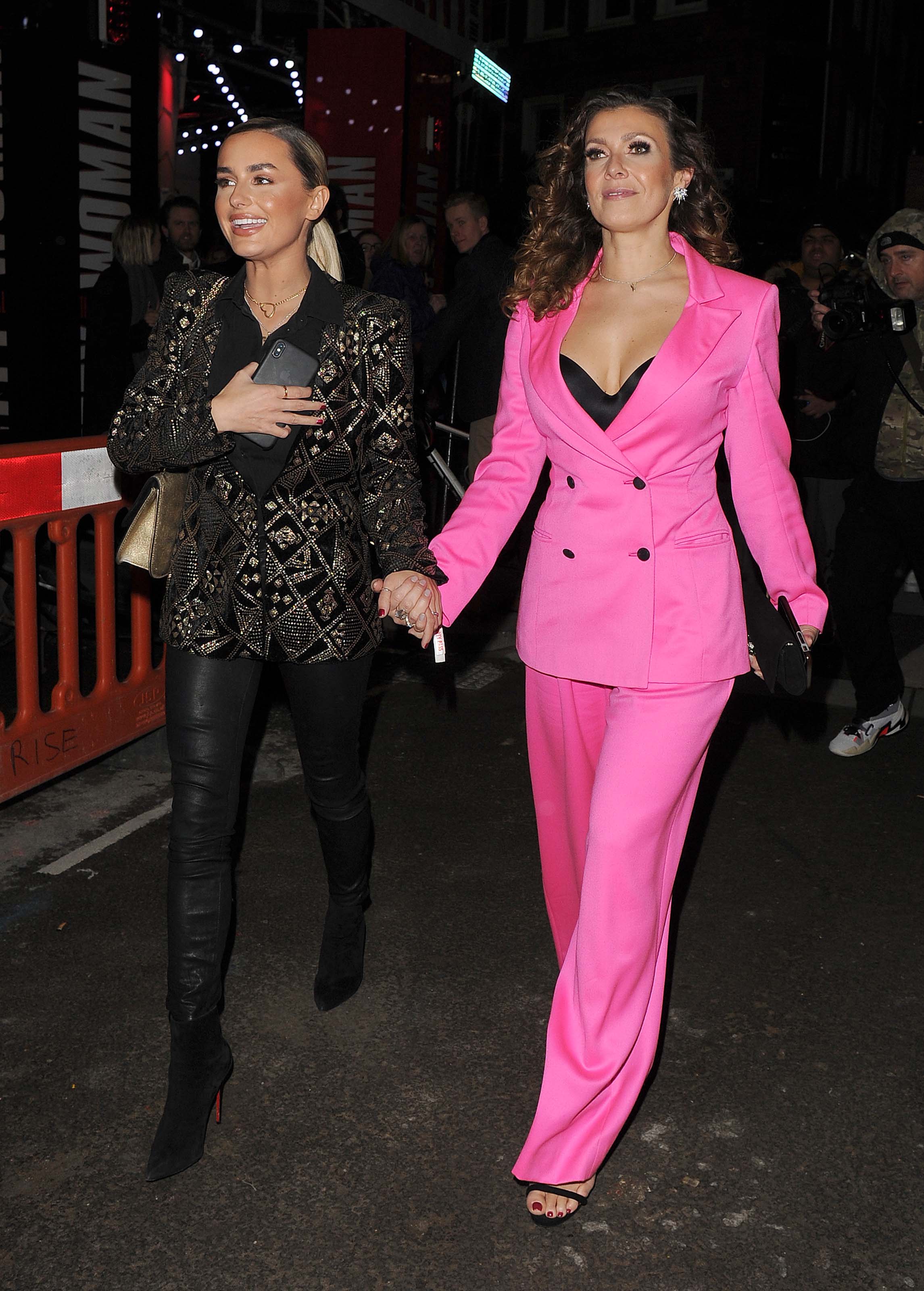 Amber Davies at Press Night for Pretty Woman