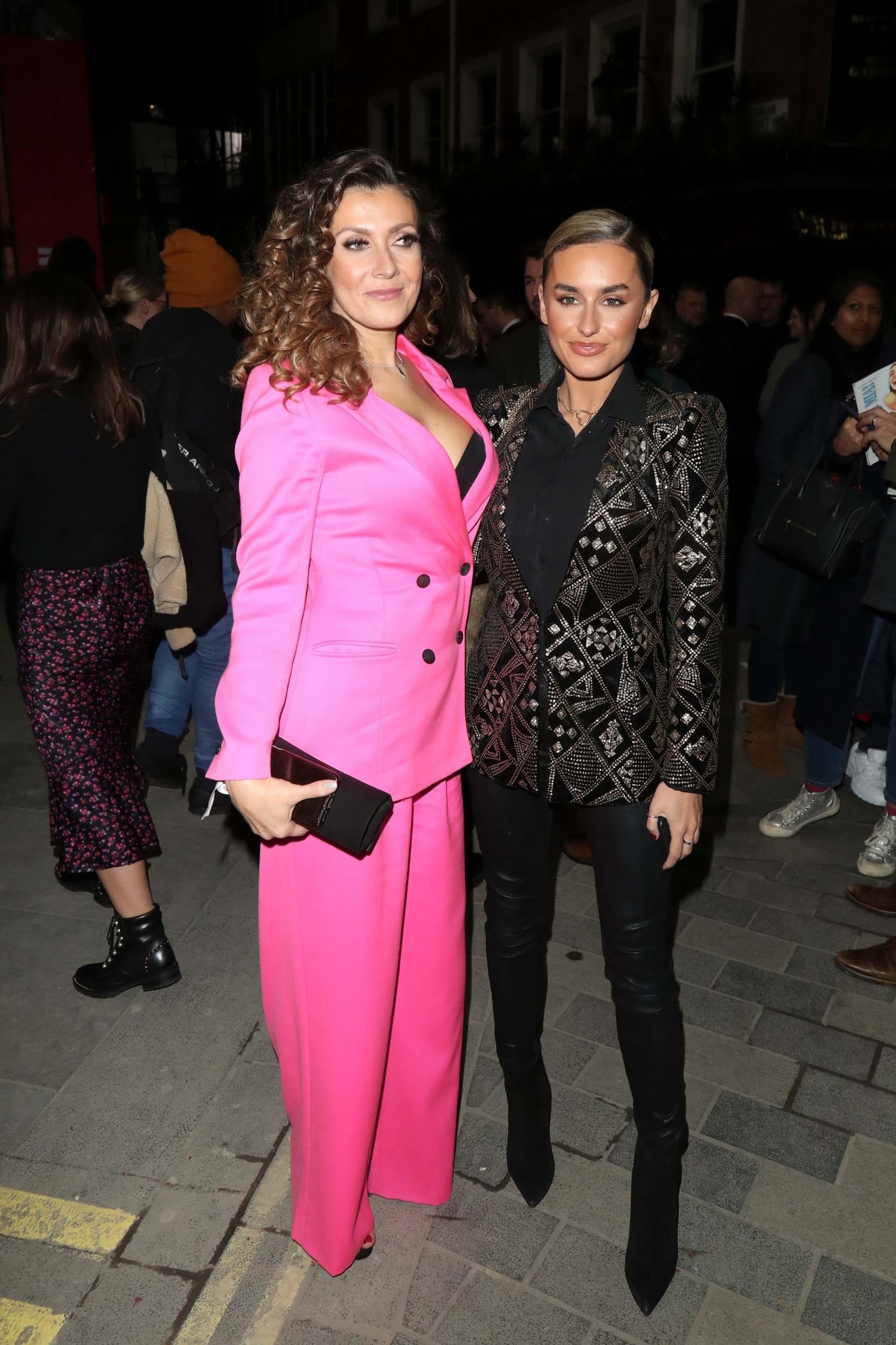 Amber Davies at Press Night for Pretty Woman