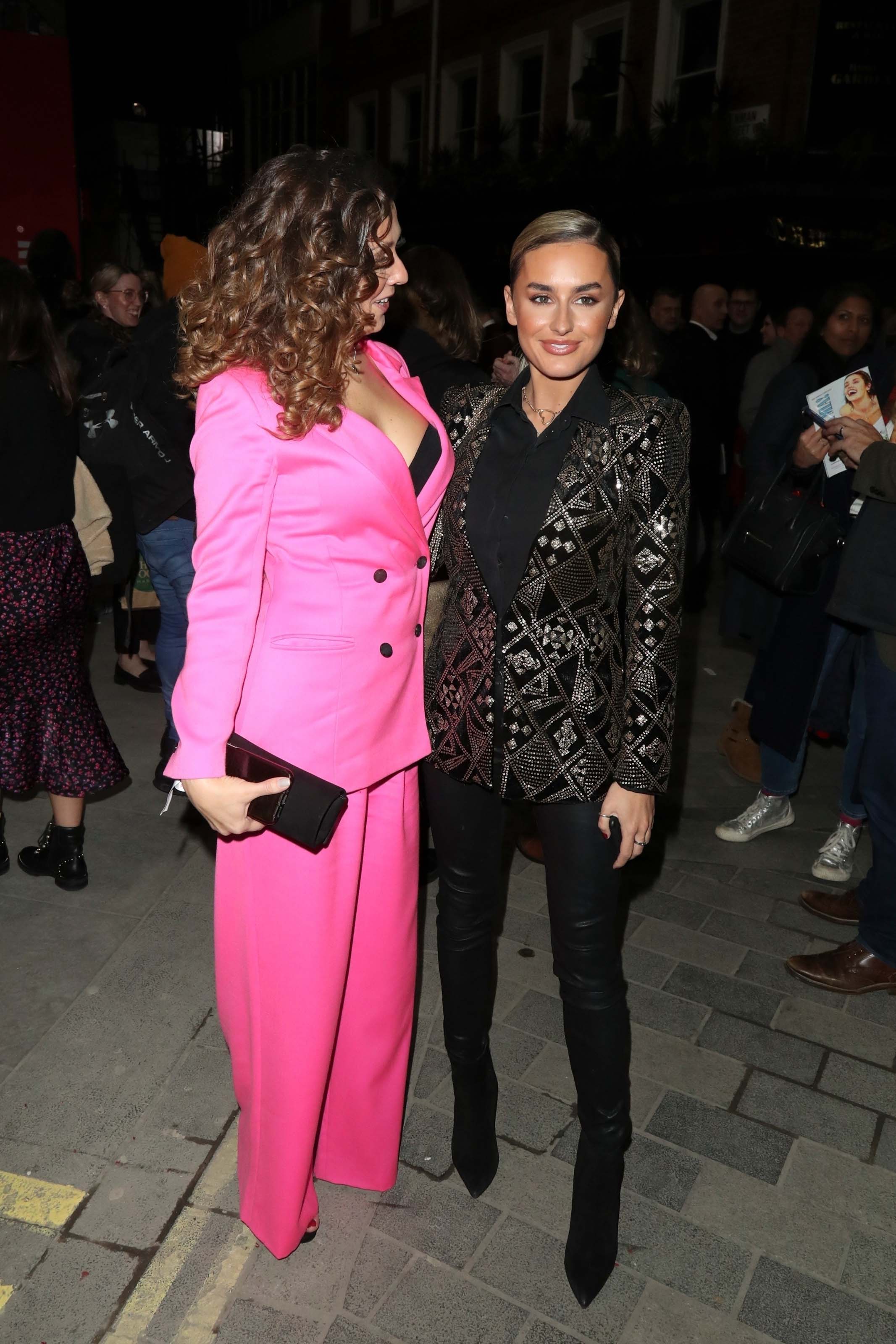 Amber Davies at Press Night for Pretty Woman