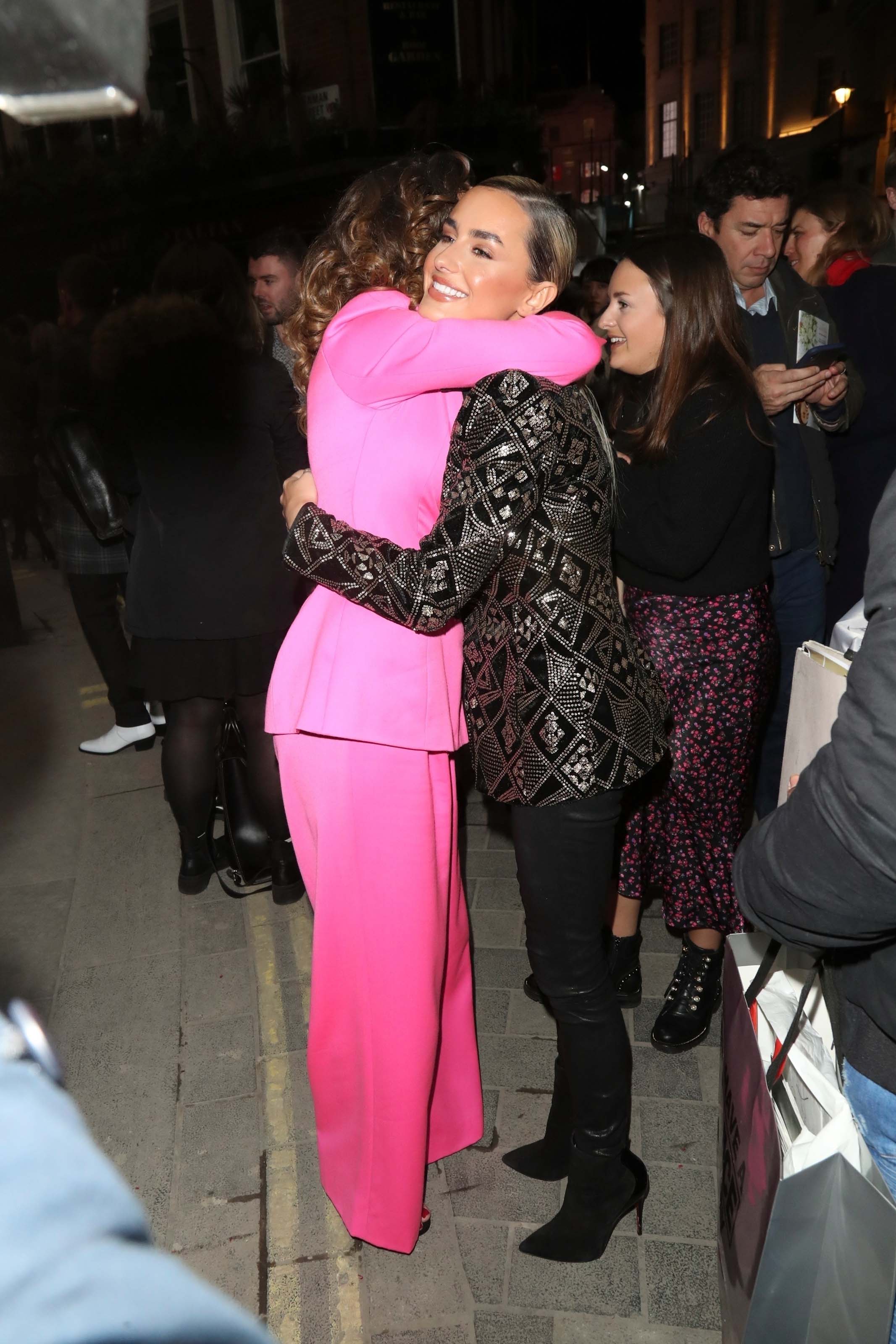 Amber Davies at Press Night for Pretty Woman