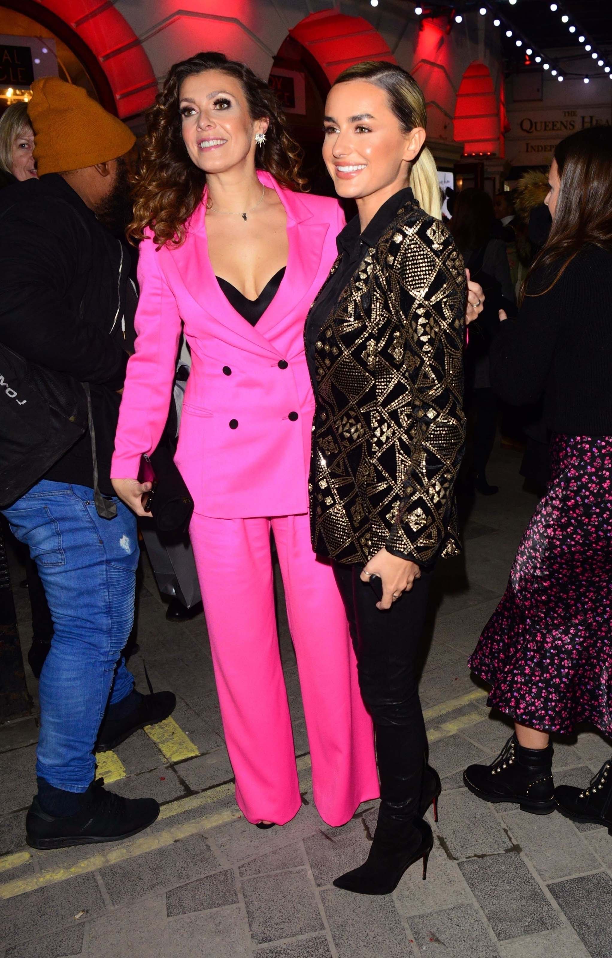 Amber Davies at Press Night for Pretty Woman